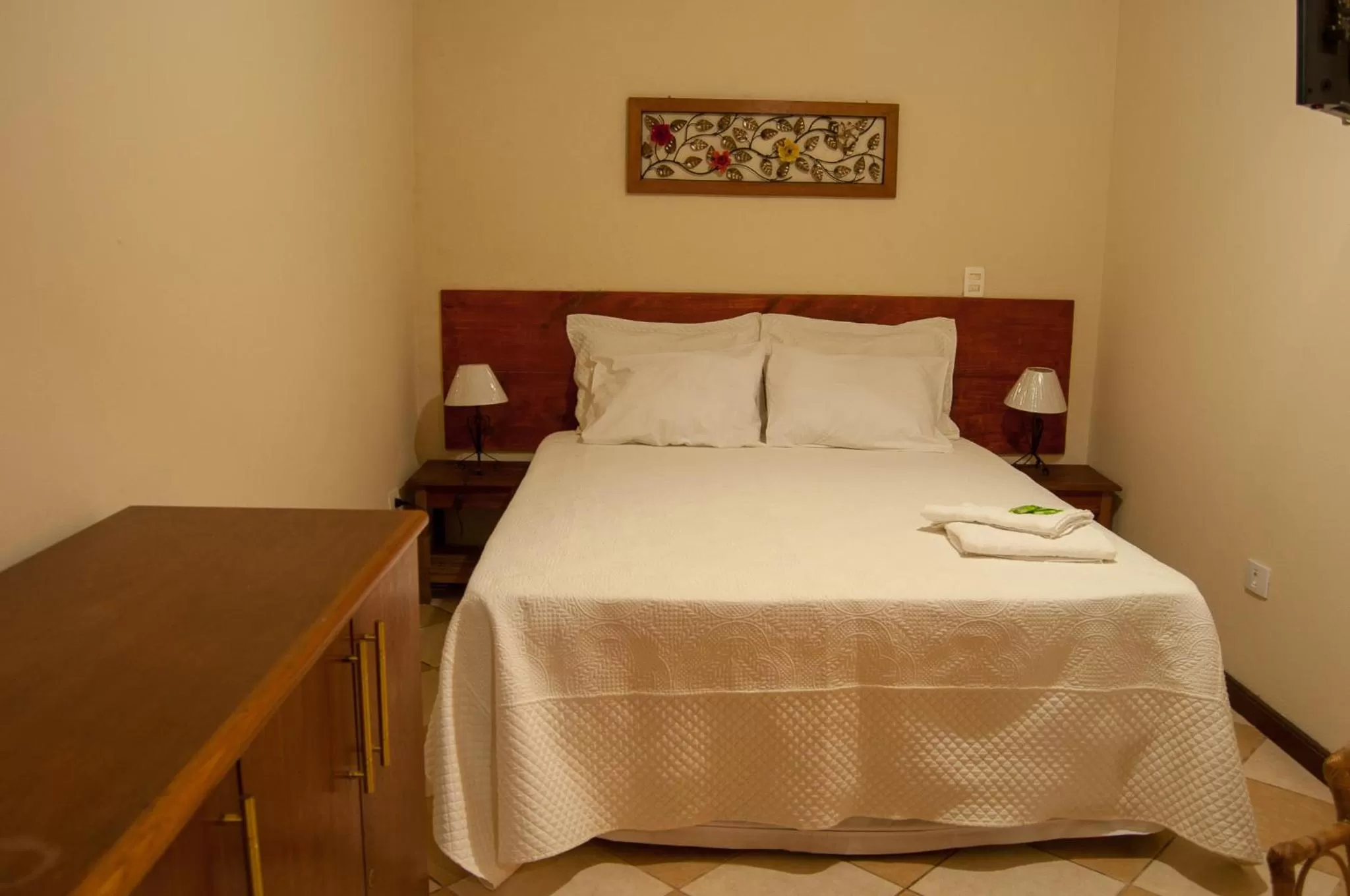 Bed in Refron du Mar Pousada Paraty