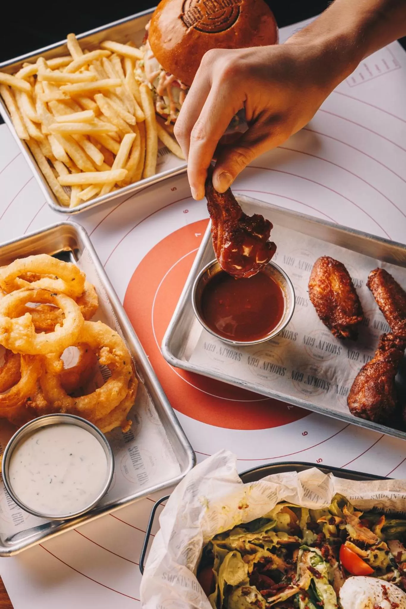 Restaurant/places to eat in JA Lake View Hotel, Dubai