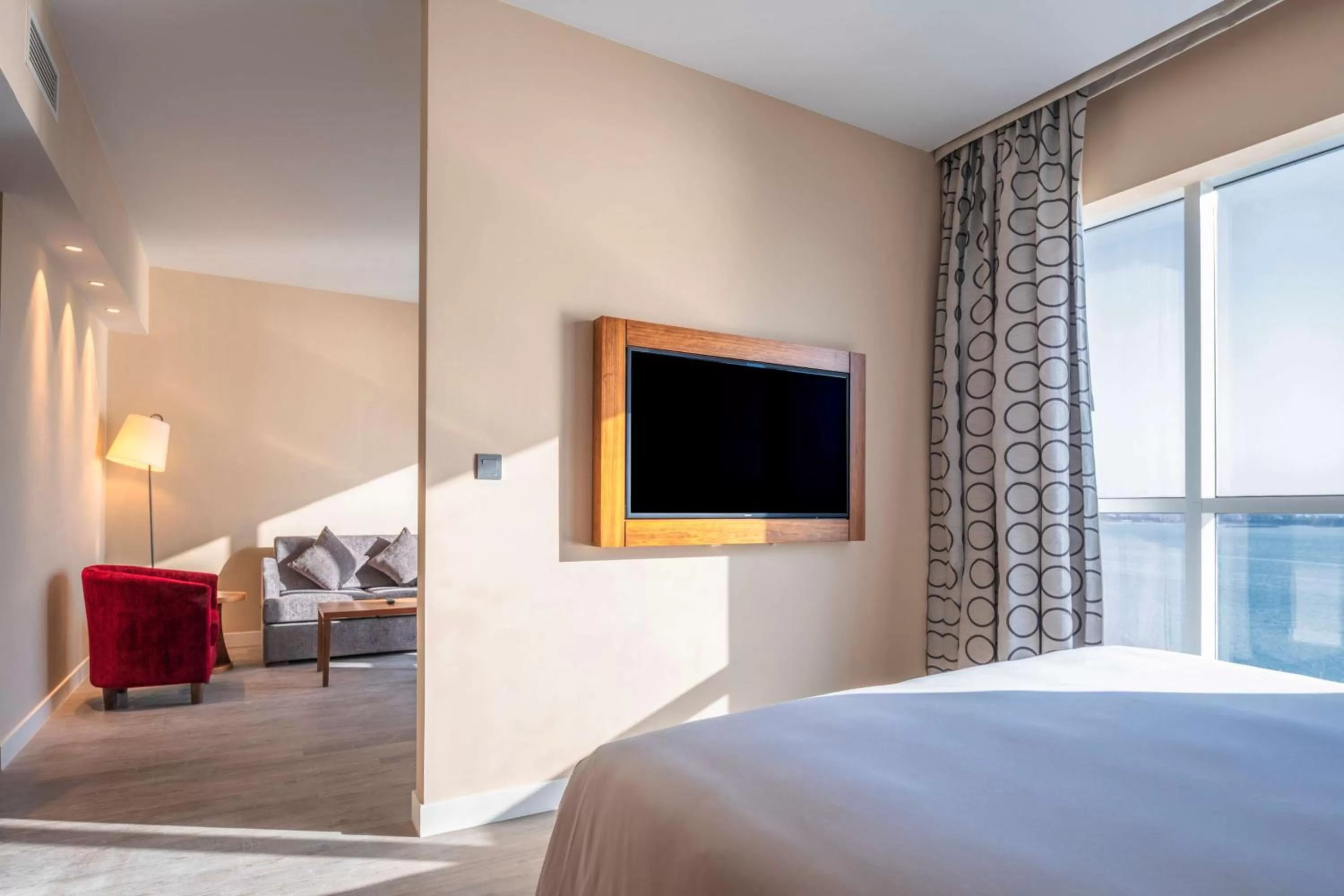 Photo of the whole room, Bed in Radisson Resort Ras Al Khaimah Marjan Island