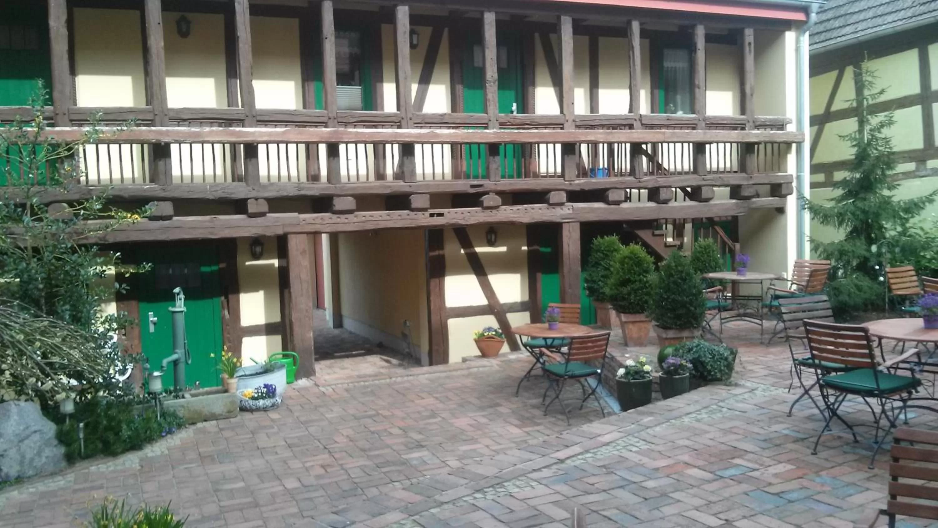 Facade/entrance in Hotel Inselhof