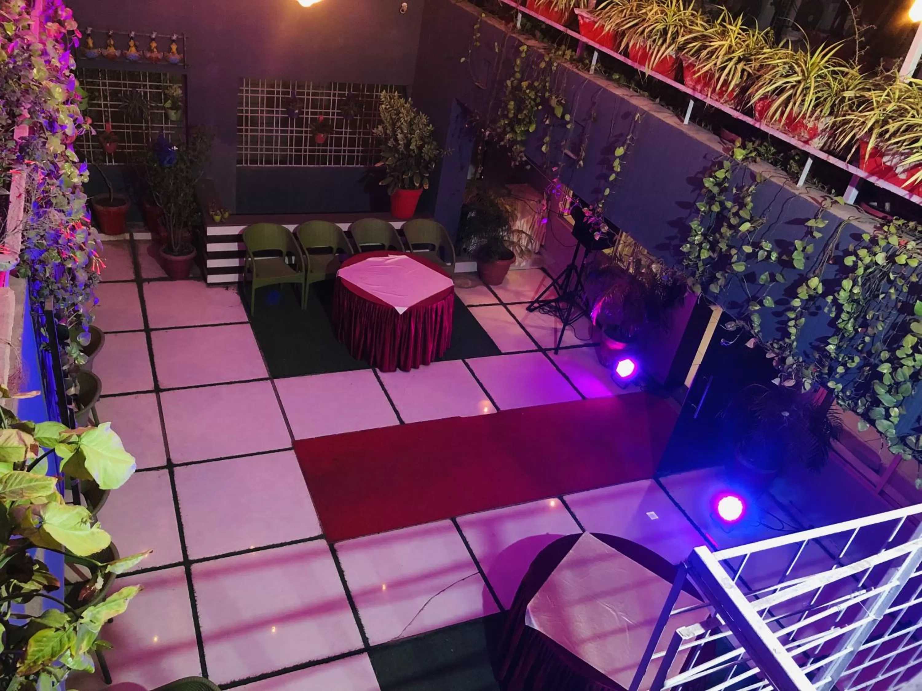 Balcony/Terrace in The Tripti Hotel & Banquets