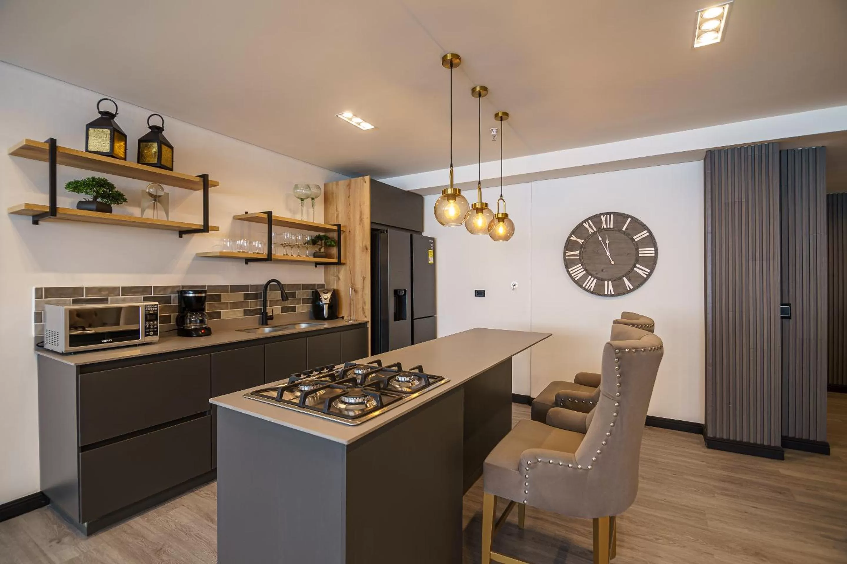 kitchen in First Class Hotel