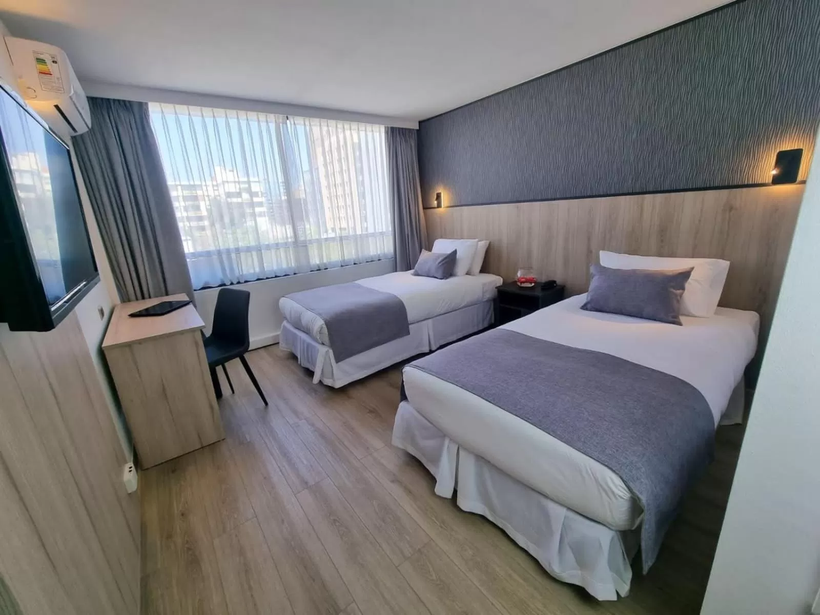 Photo of the whole room, Bed in Panamericana Hotel Providencia