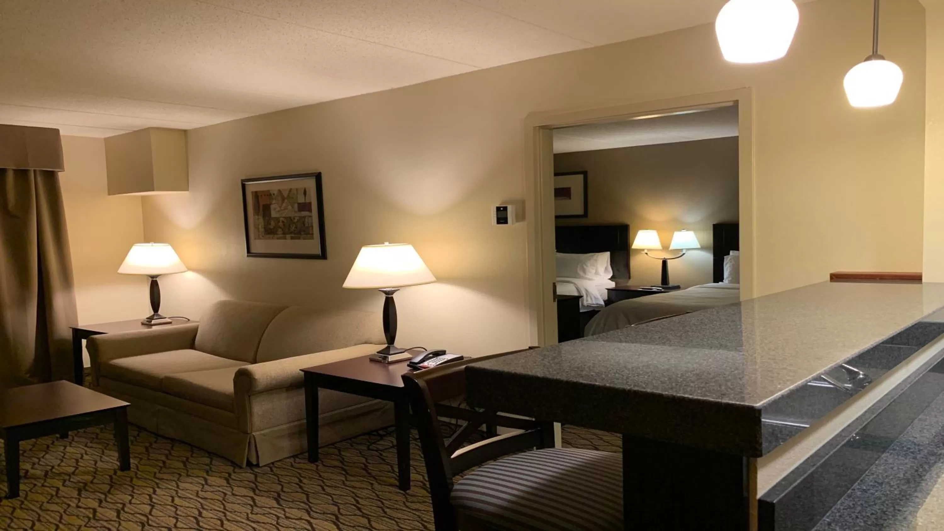 Photo of the whole room, Bed in Holiday Inn Express Milford by IHG