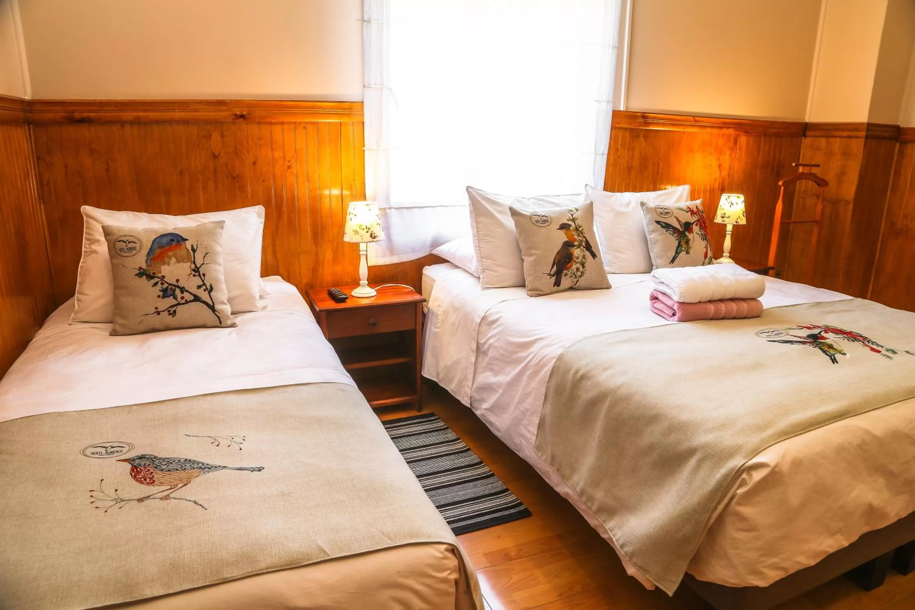 Bed in Hotel Albatros