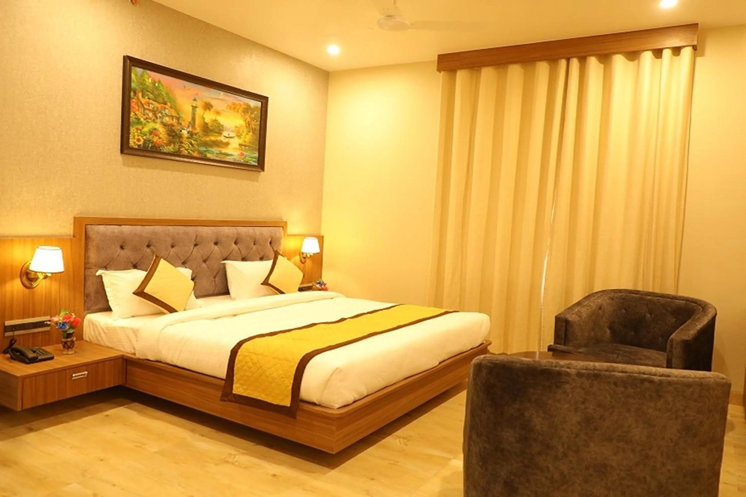 Bed in Pine Regency