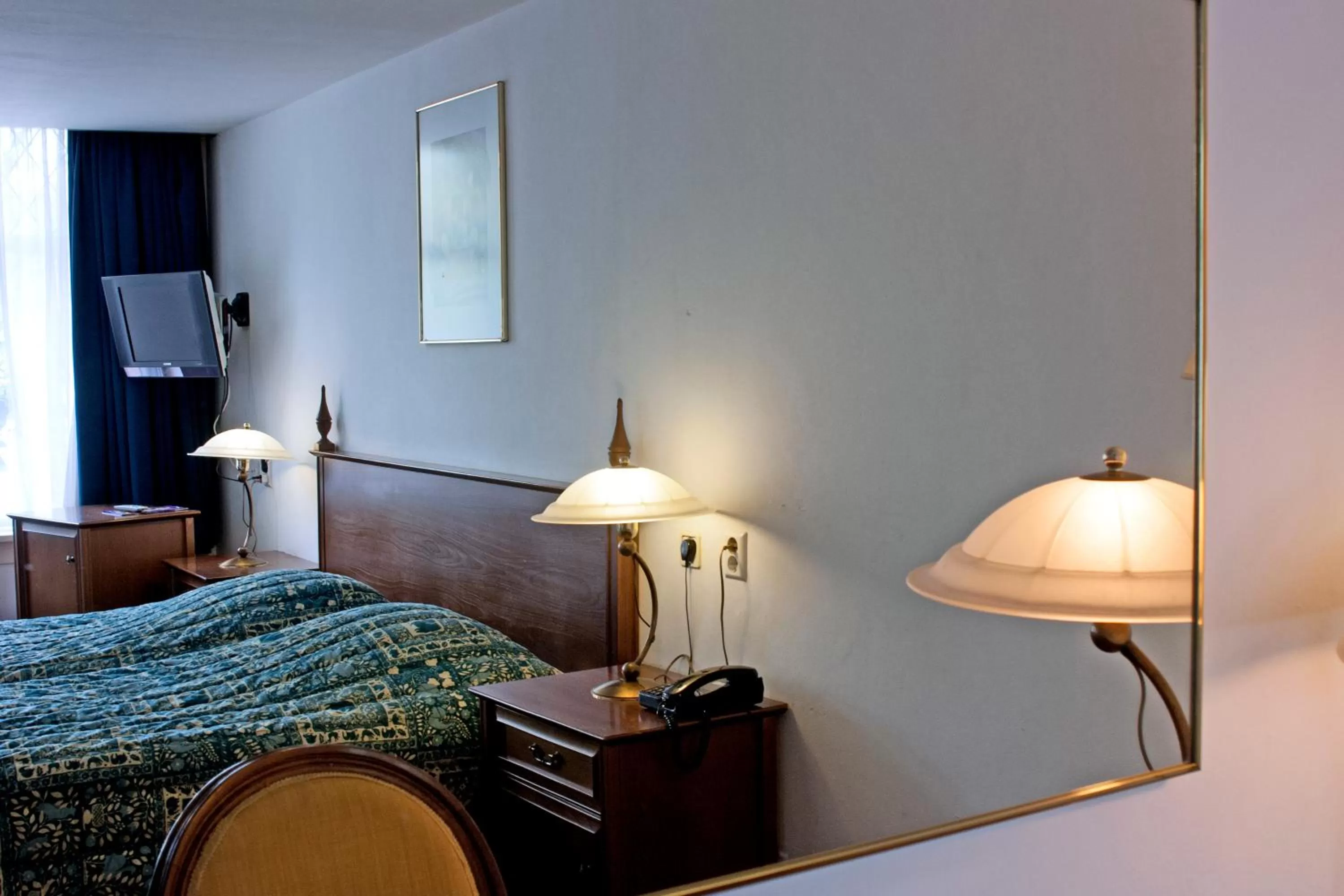 Bed in Hotel Prins Hendrik