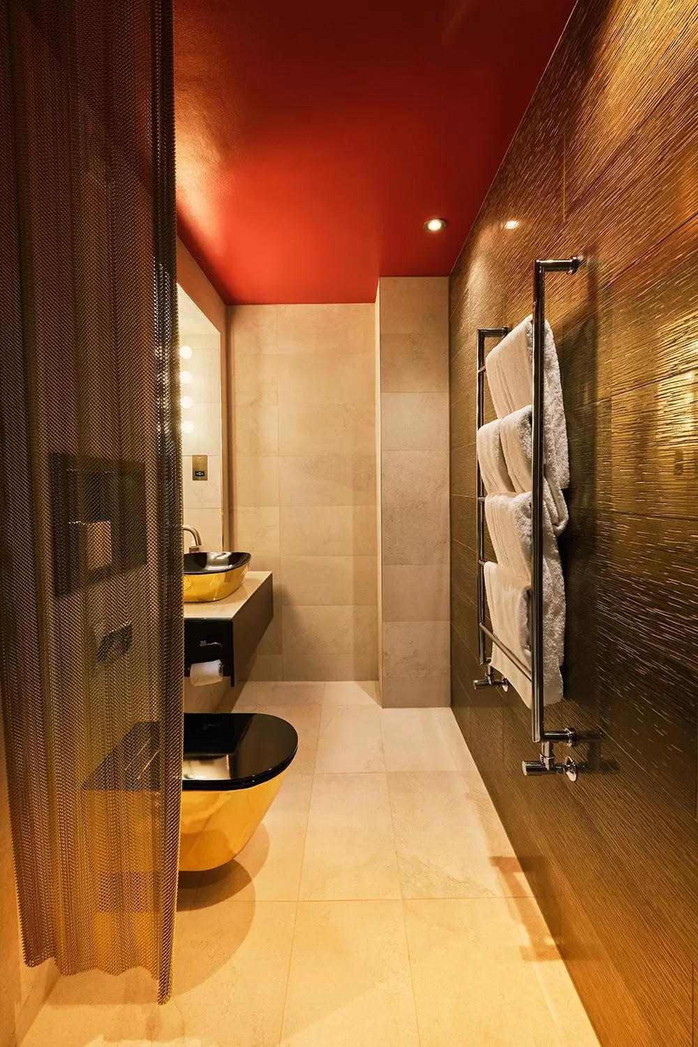 Bathroom in The Megaro Hotel - Kings Cross St Pancras, London