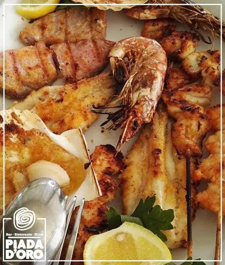 Food and drinks in Hotel Piada D'Oro