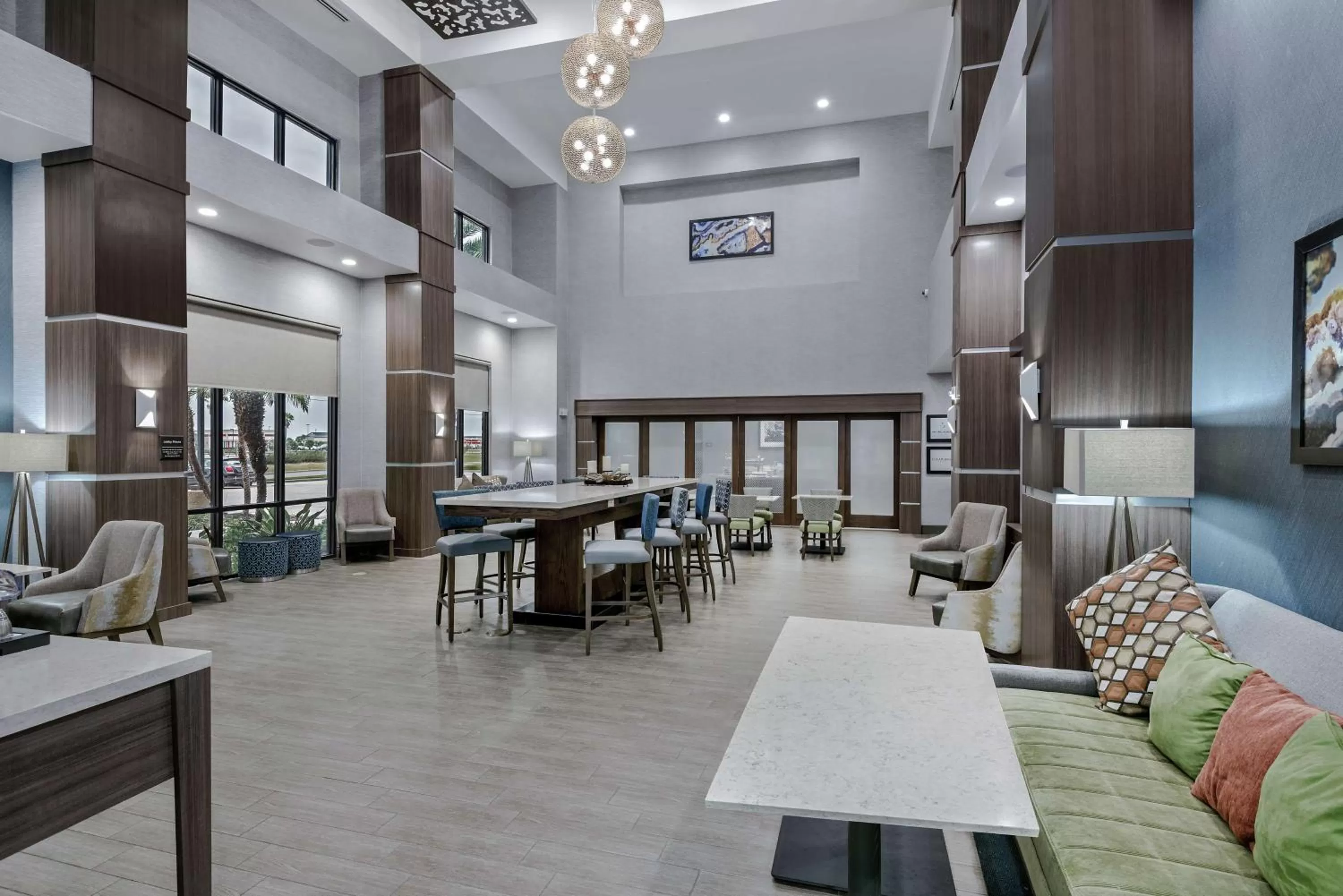 Lobby or reception in Hampton Inn & Suites By Hilton-Corpus Christi Portland,Tx