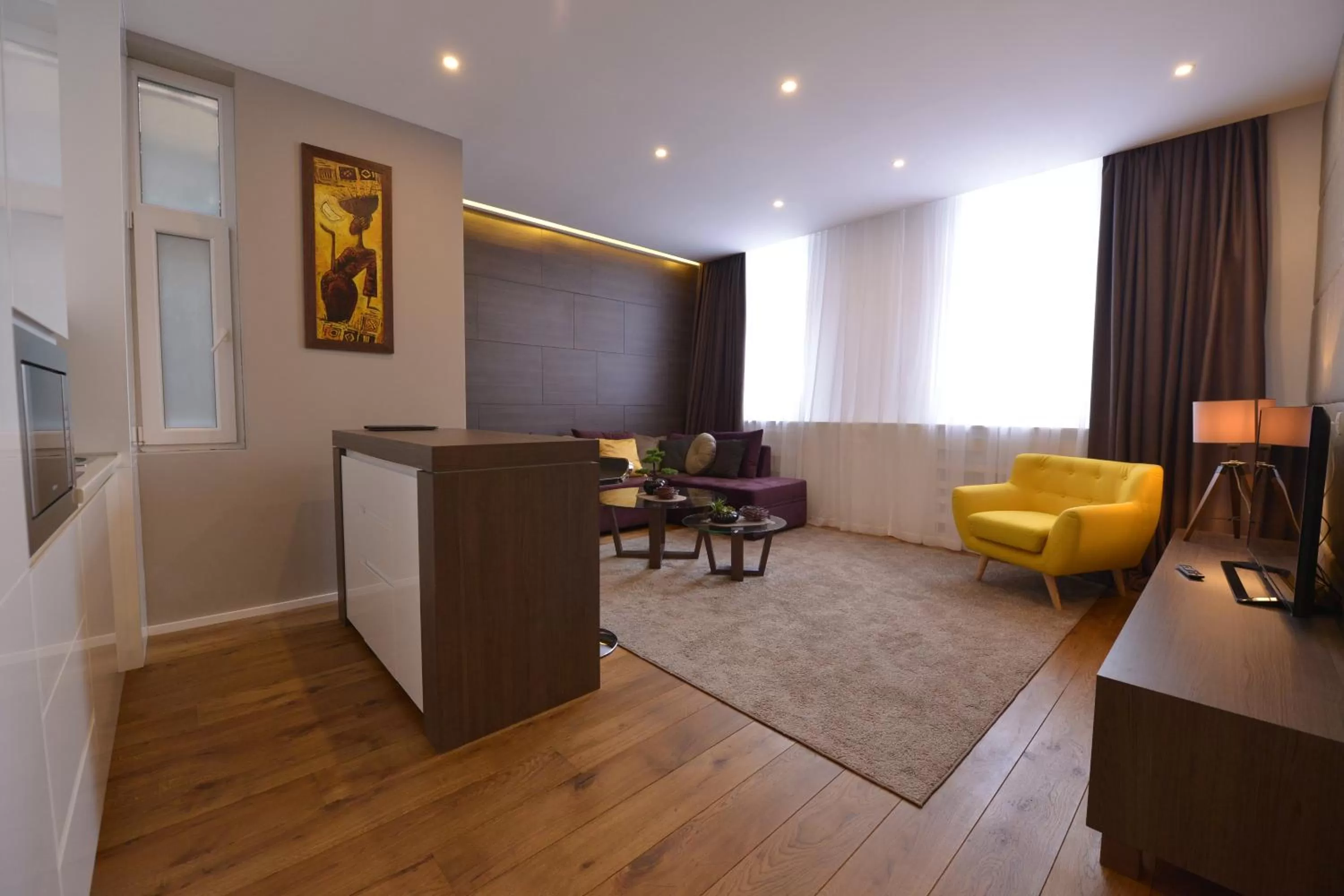 Living room in Boutique Rooms