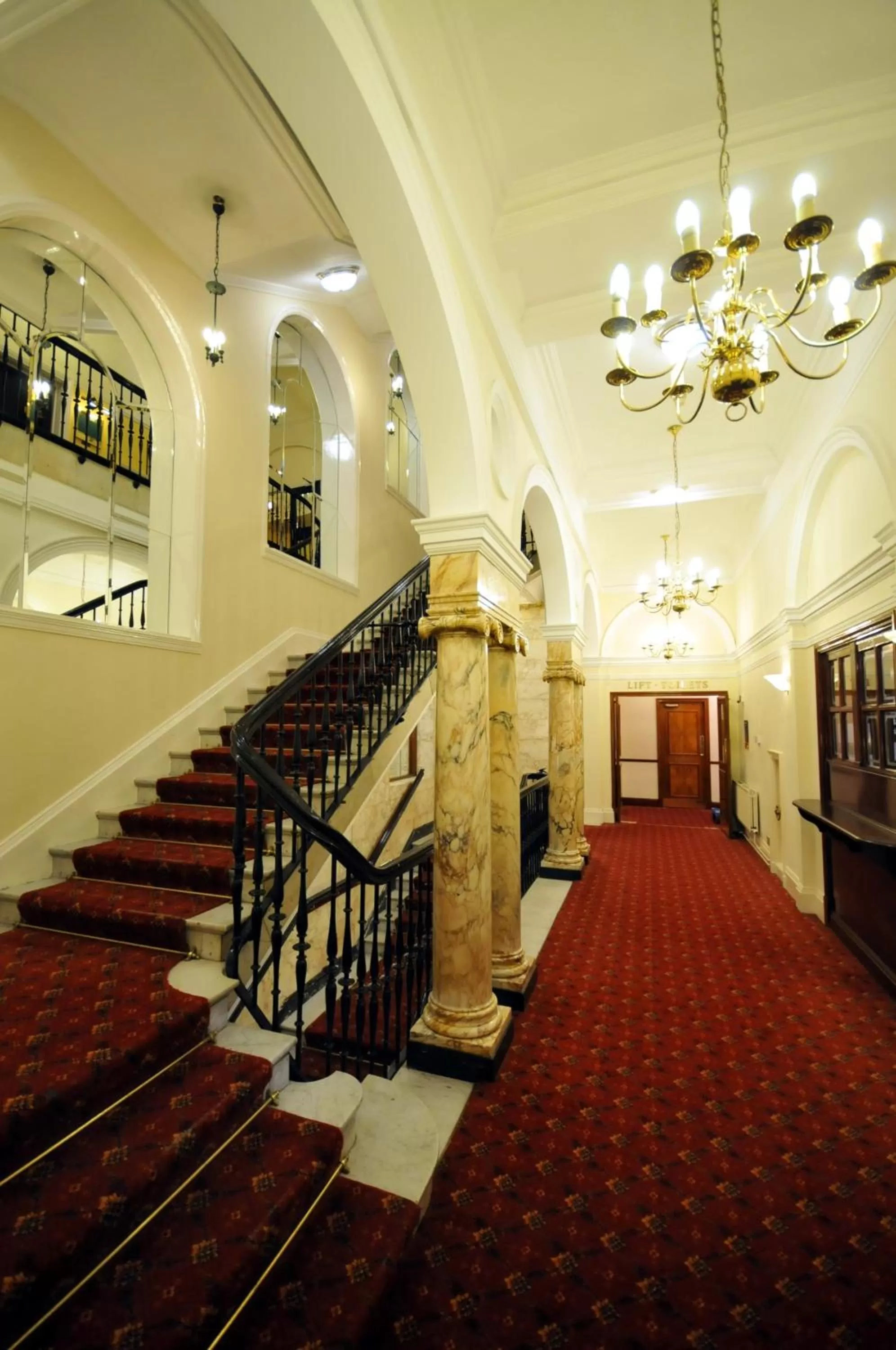 Decorative detail in Macdonald Burlington Hotel