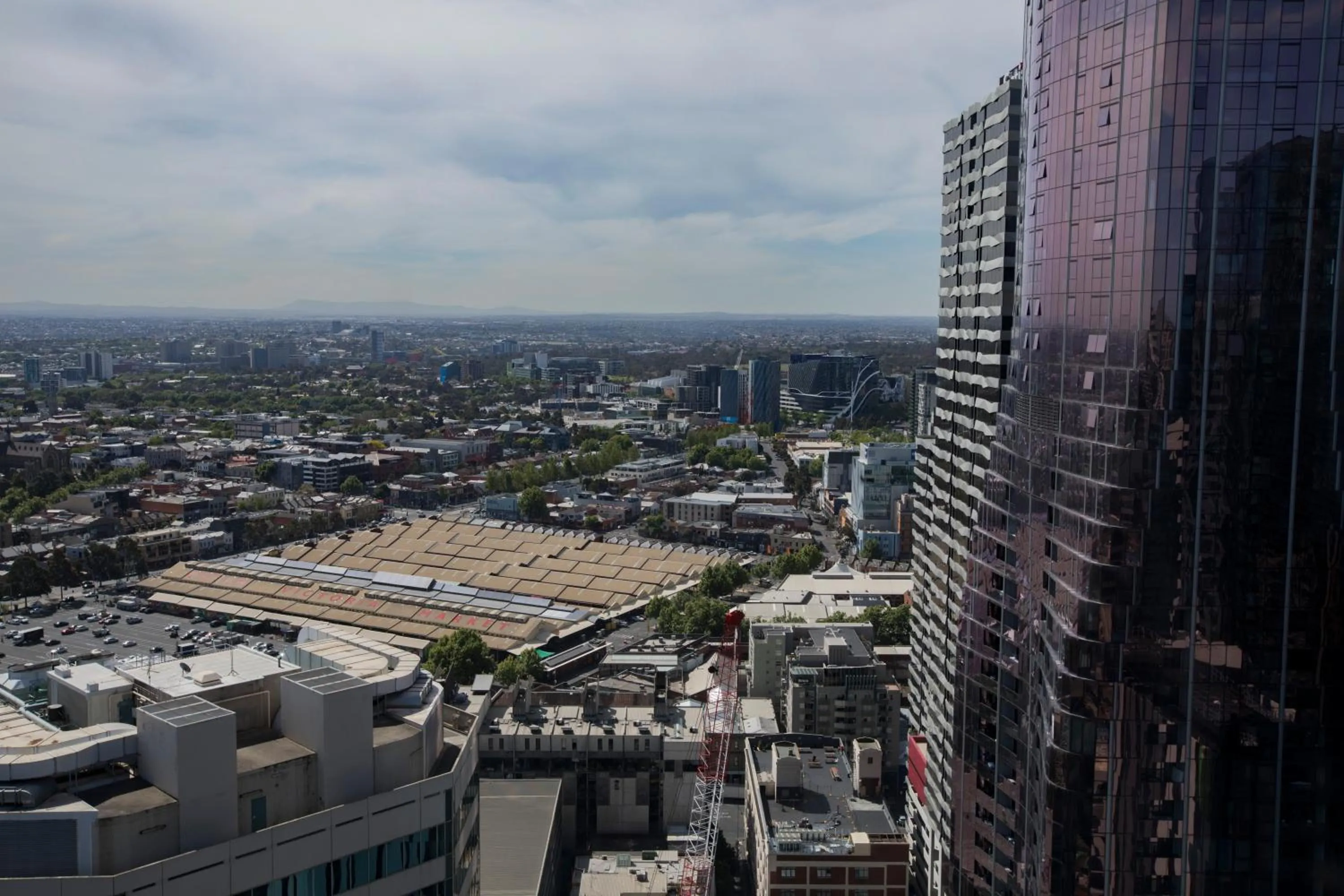 City view in Platinum City Serviced Apartments