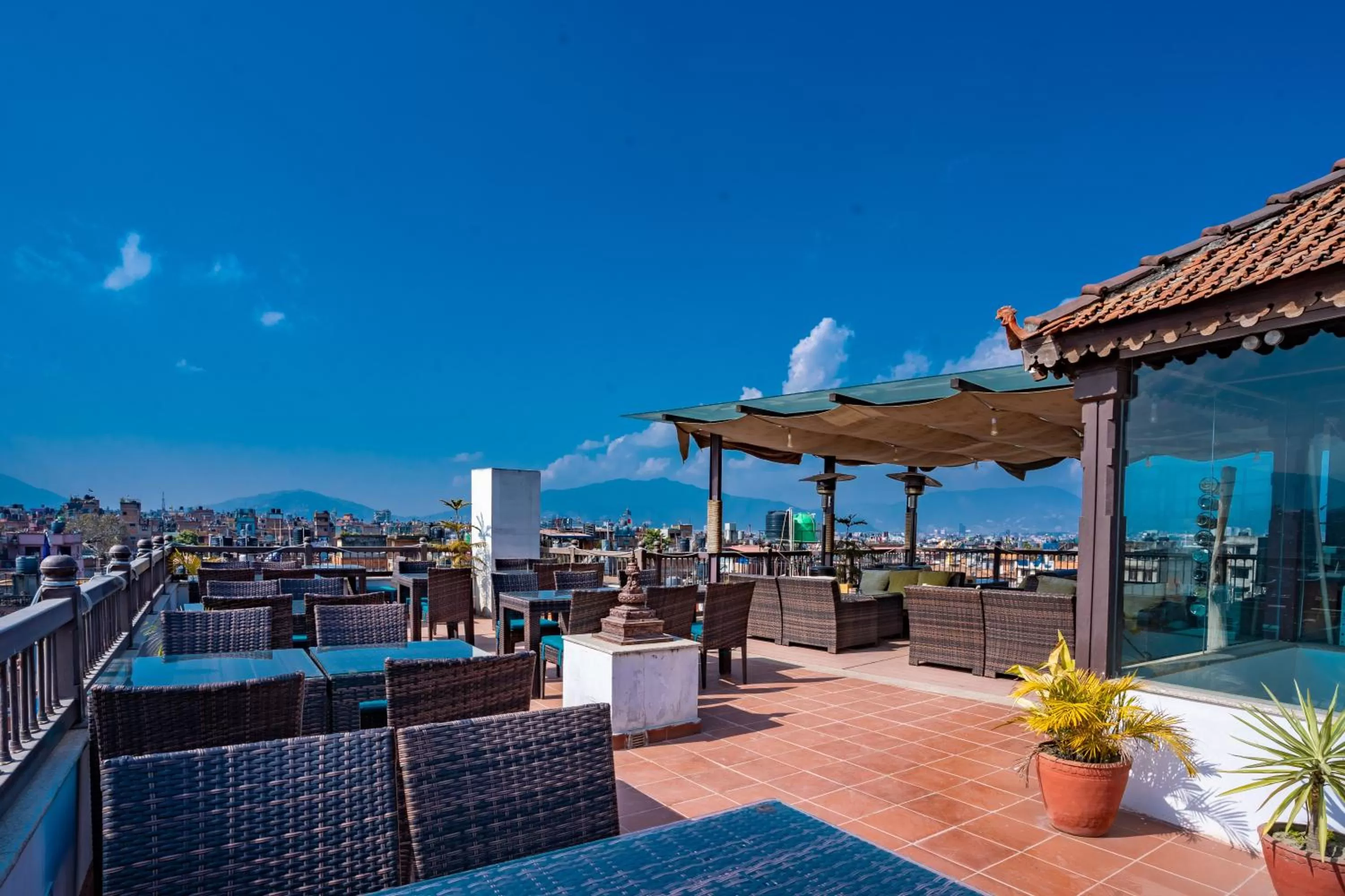 Patio in Pahan Chhen - Boutique Hotel