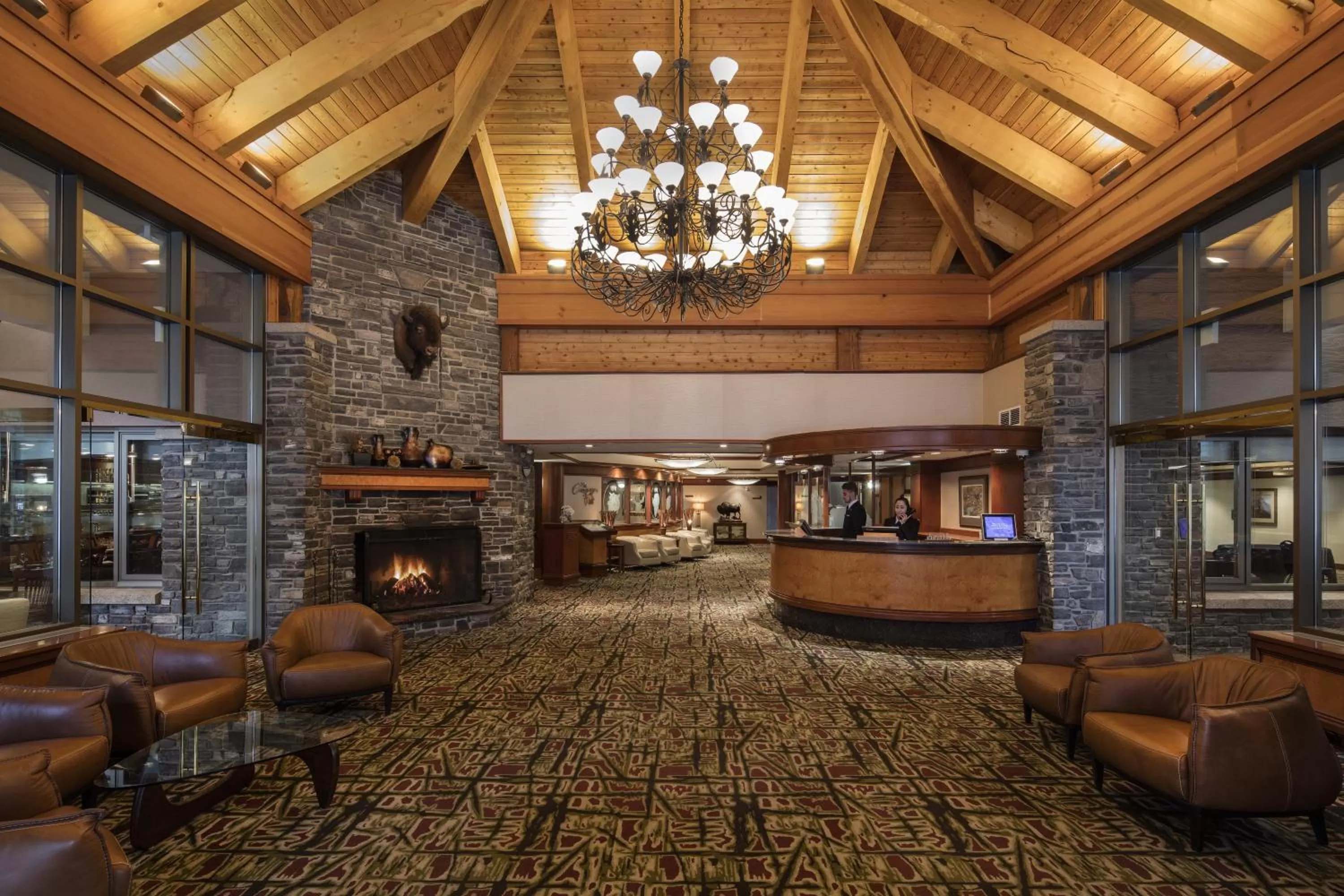 Lobby or reception in Royal Canadian Lodge