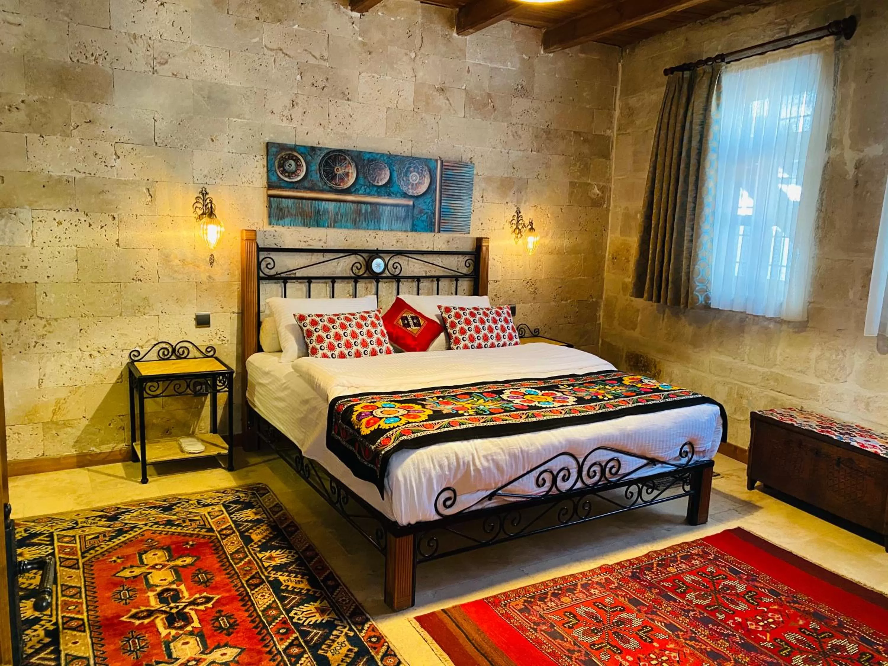 Bed in YASTIK HOUSES - Cappadocia