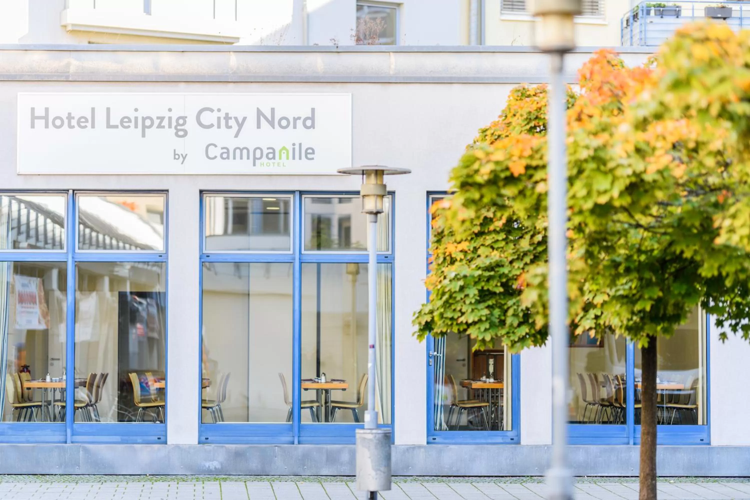 Property building in Hotel Leipzig City Nord by Campanile