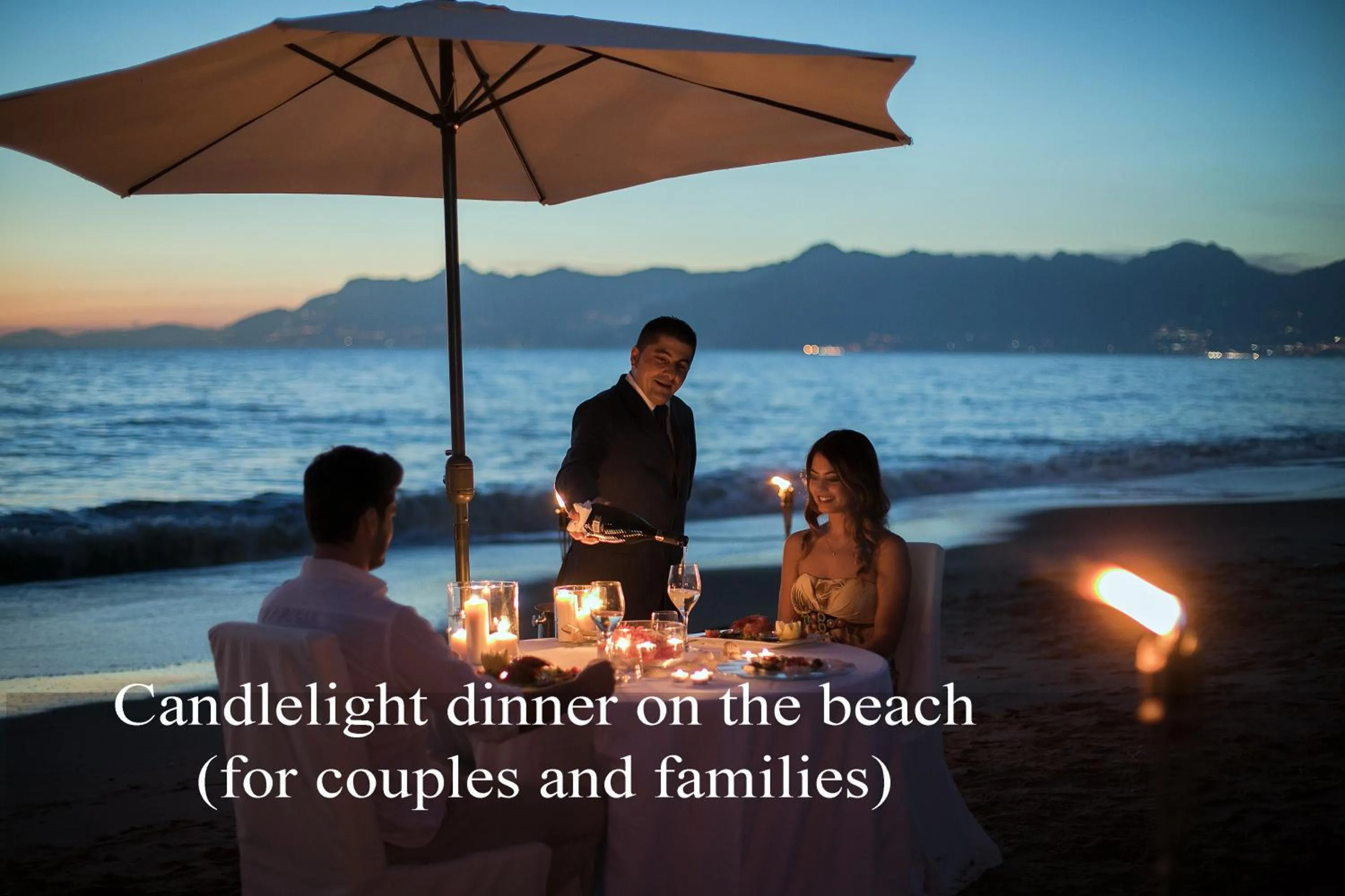 Beach in Hotel Olimpico