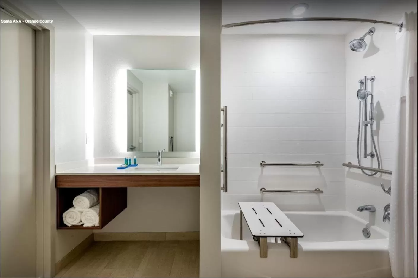 Bathroom in Holiday Inn Express & Suites Santa Ana - Orange County by IHG