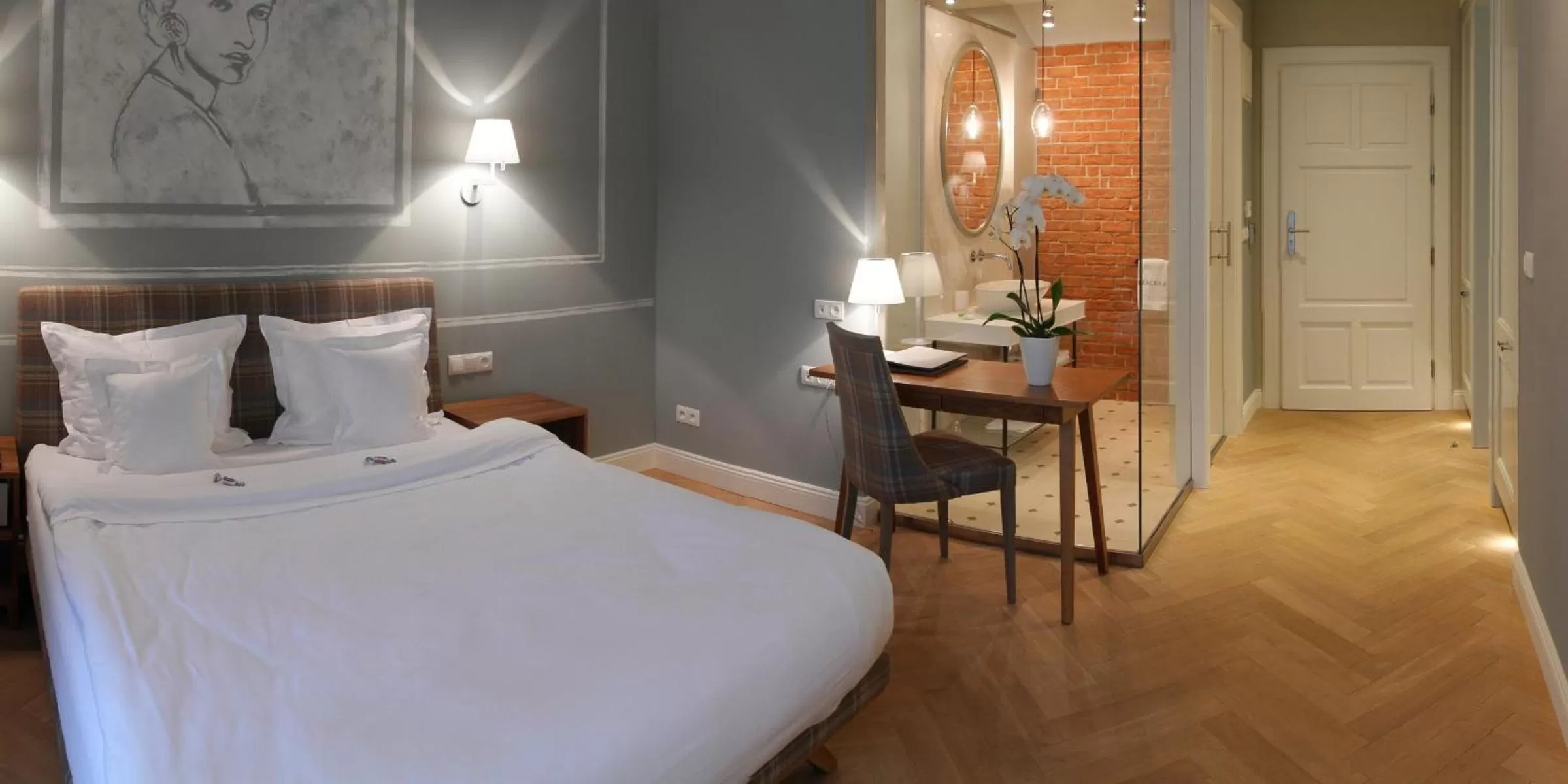 Bedroom, Bed in Apartamenty Bracka 6