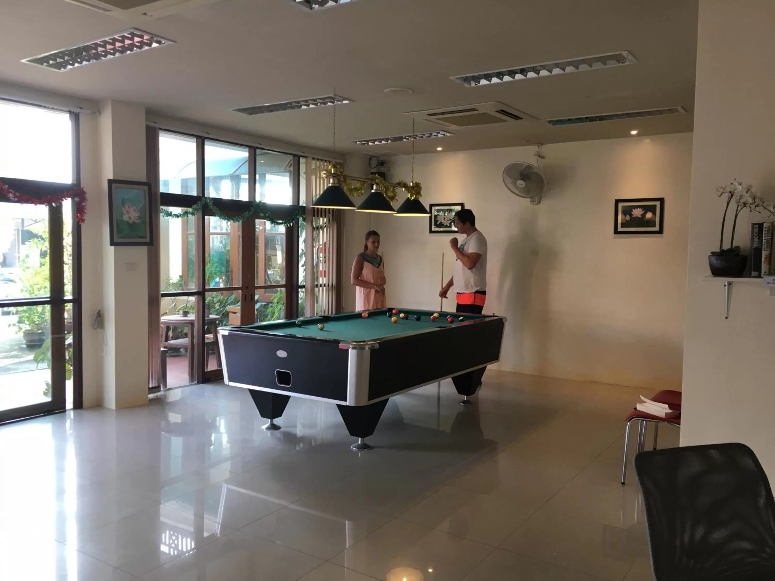 Billiard, Billiards in Narawan Hotel, Hua Hin