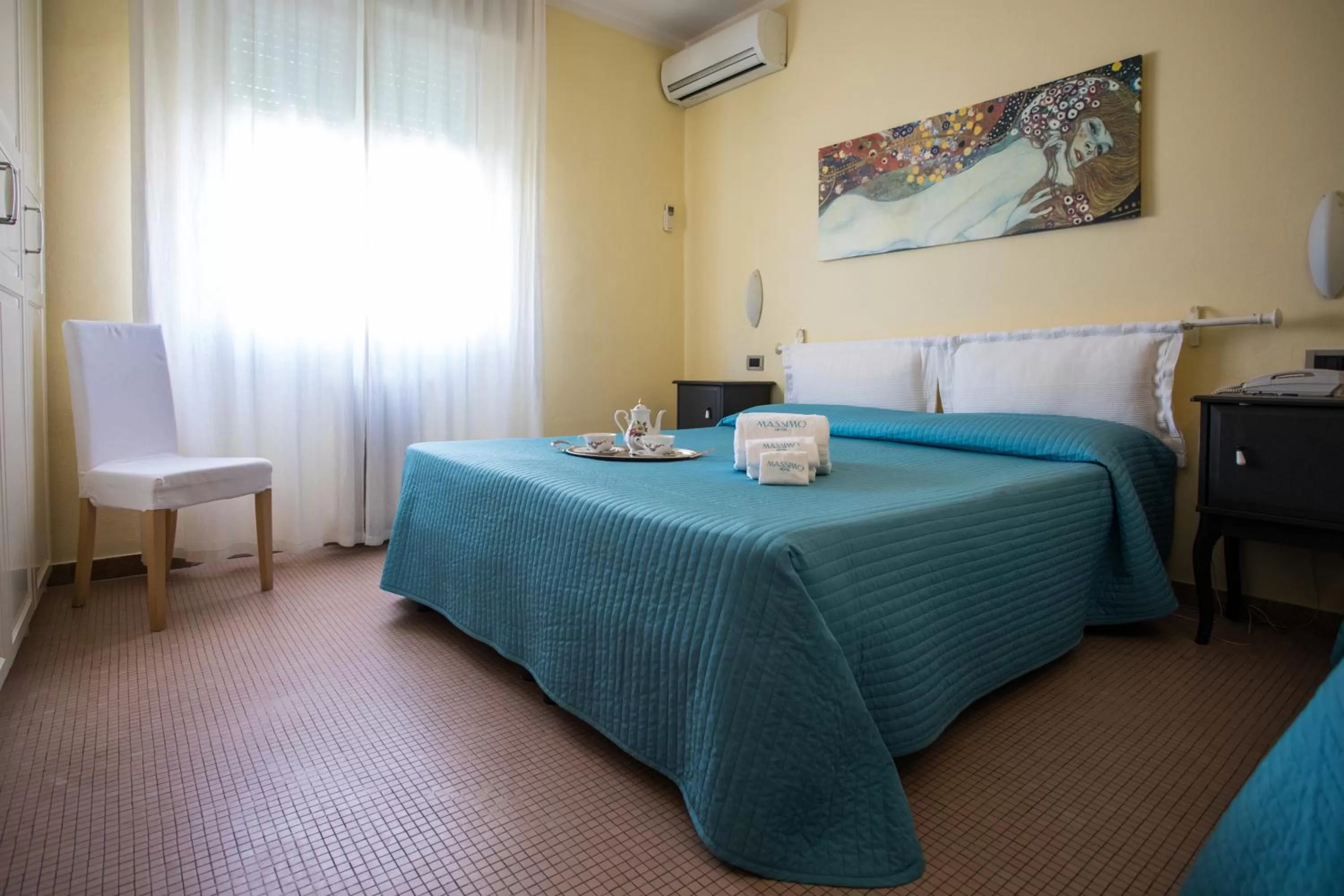 Bedroom, Bed in Hotel Massimo