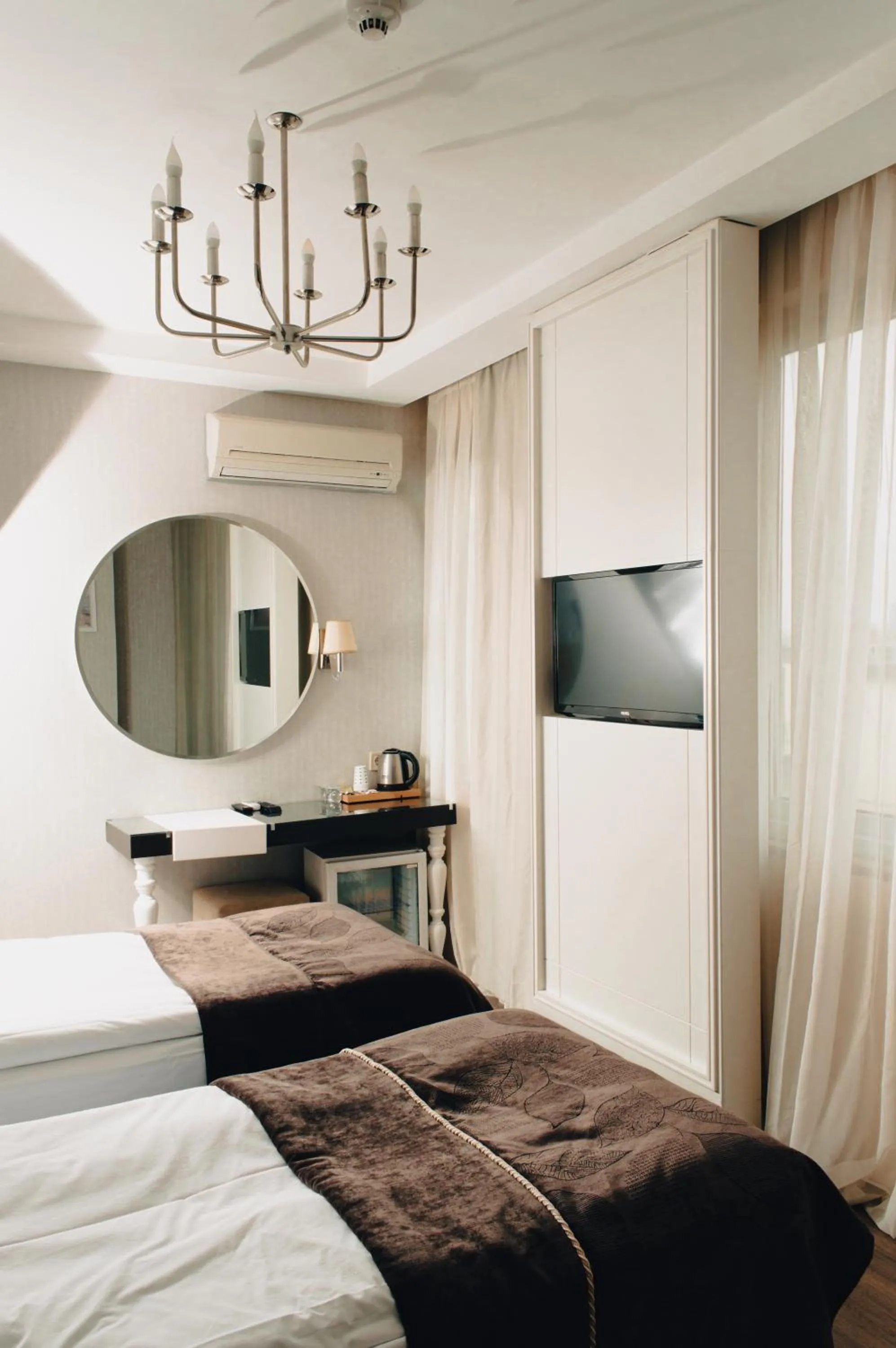 Bedroom, Bed in City Center Hotel Taksim İstanbul