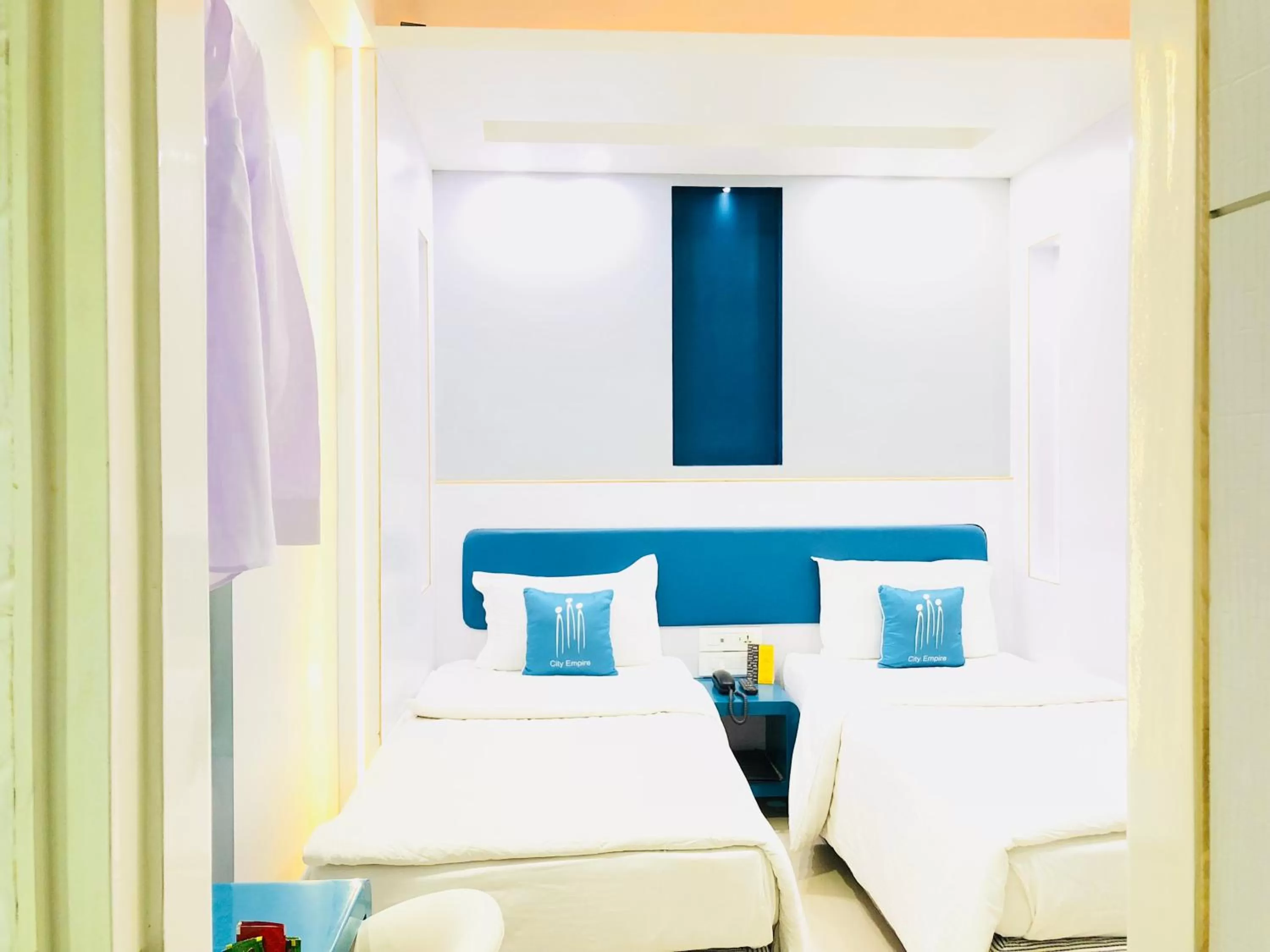 Toilet, Bed in City Empire - New Delhi Railway Station, Near Connaught Place