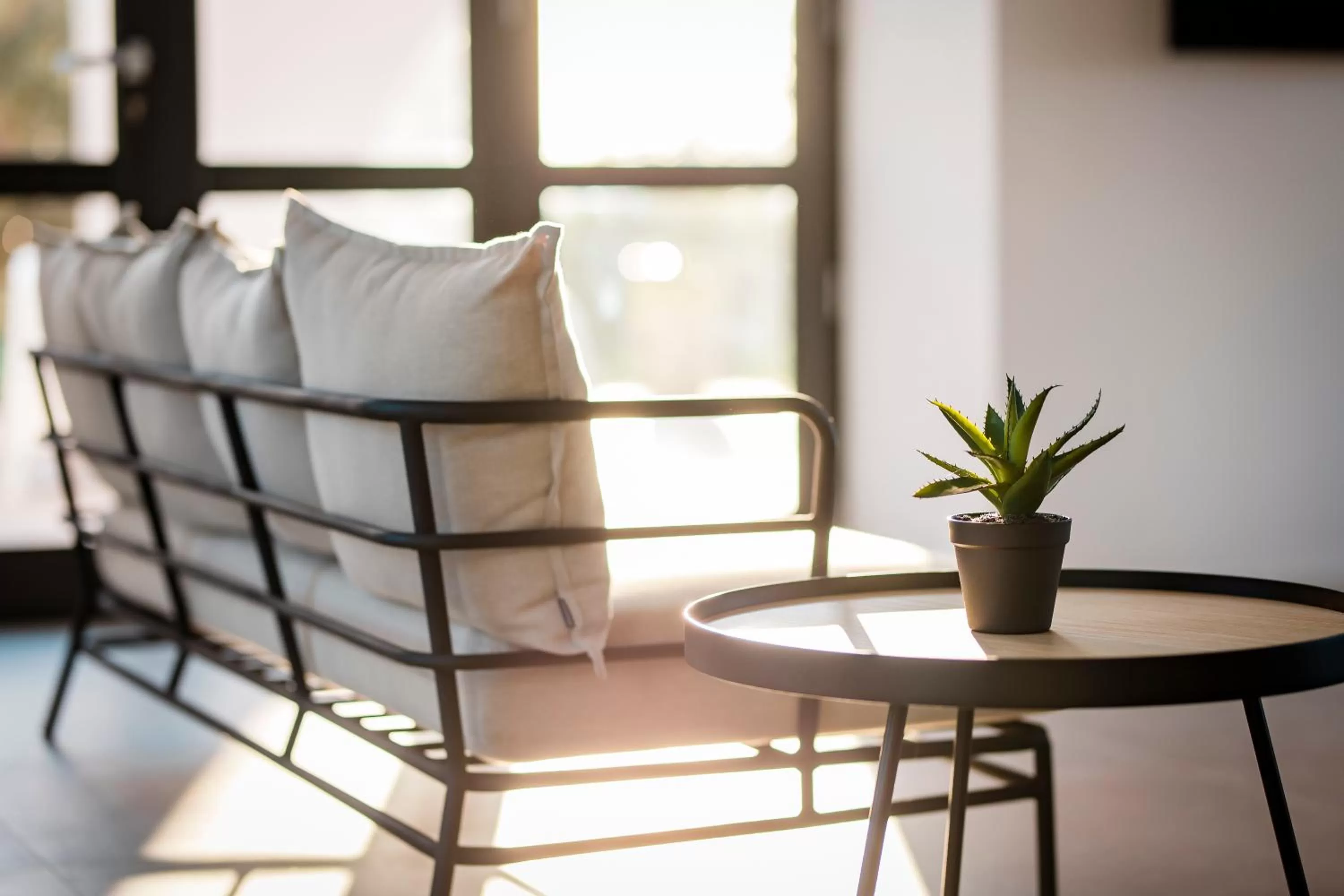 Communal lounge/ TV room in Baglio Custera