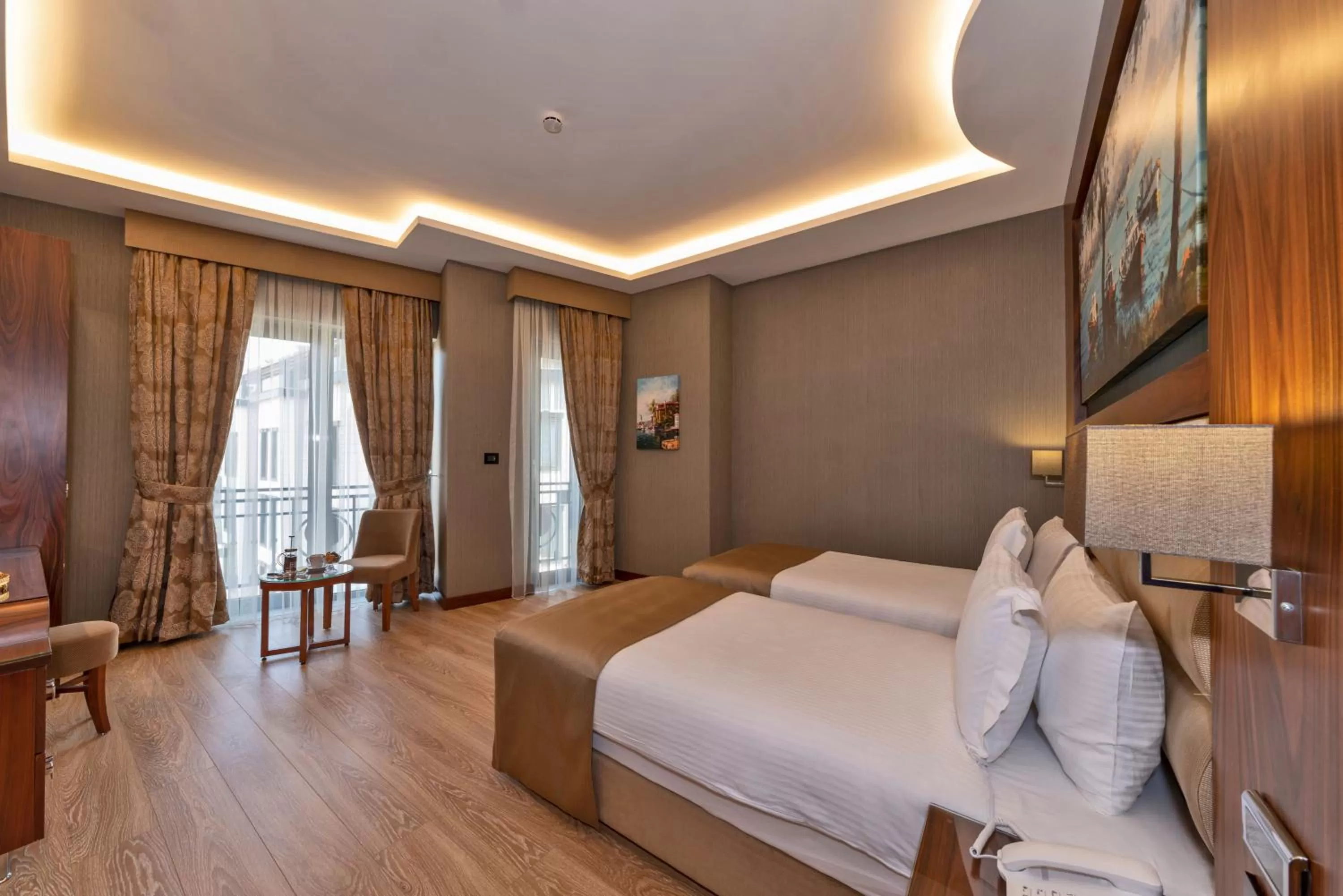 Bed in Piya Sport Hotel