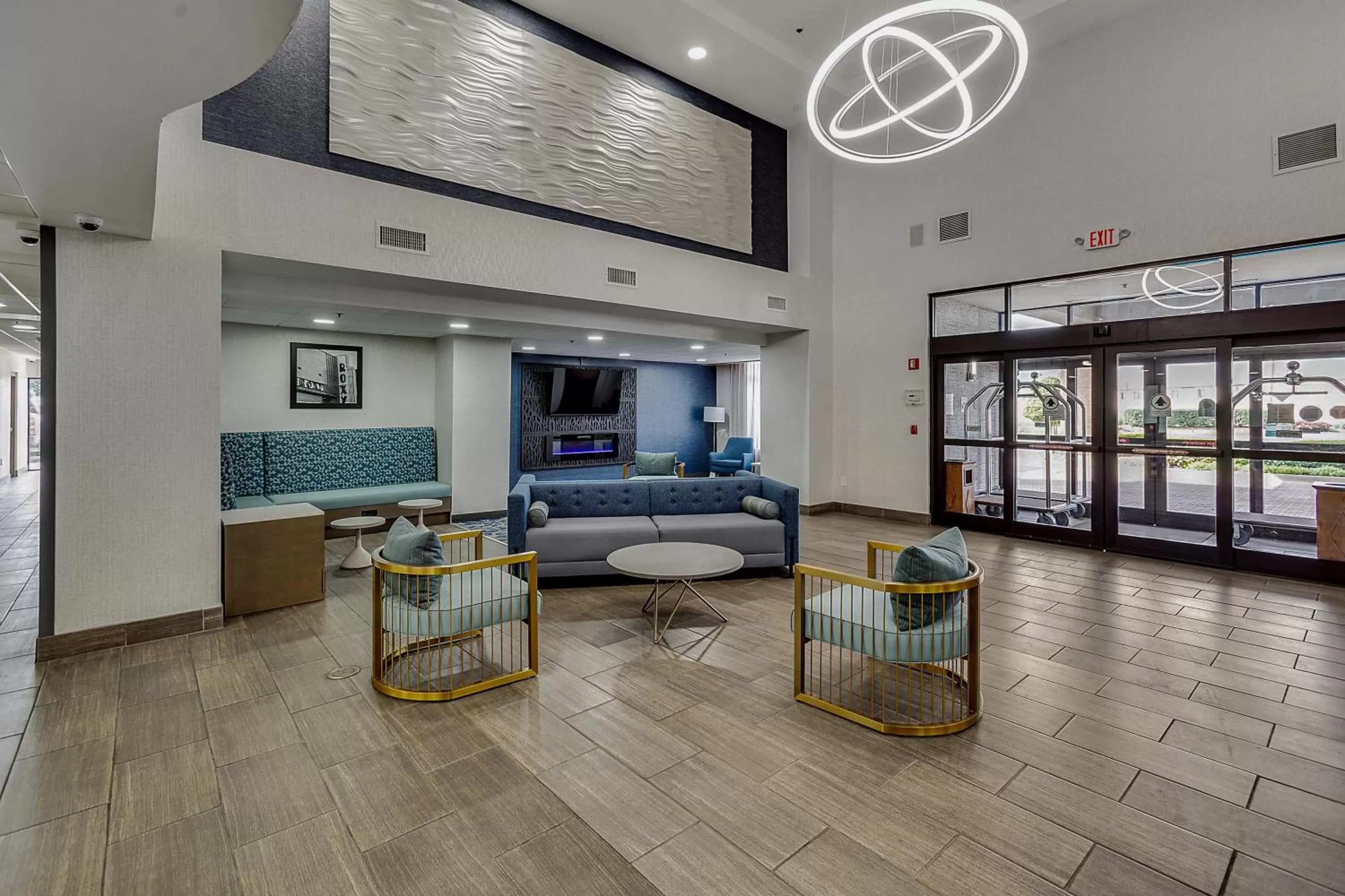 Lobby or reception in La Quinta by Wyndham Clarksville