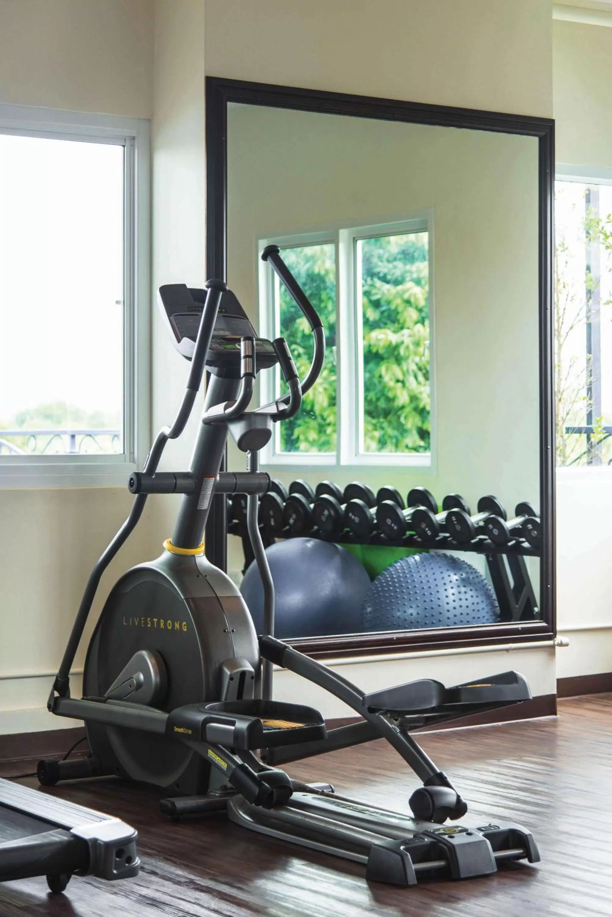 Fitness centre/facilities in The Bridge Residence Hotel
