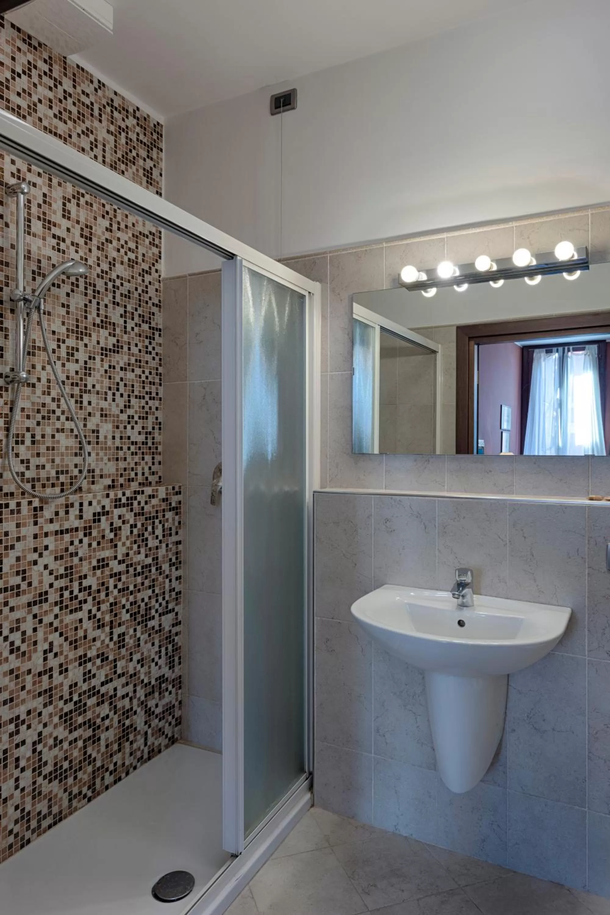 Bathroom in Hotel Guerrato