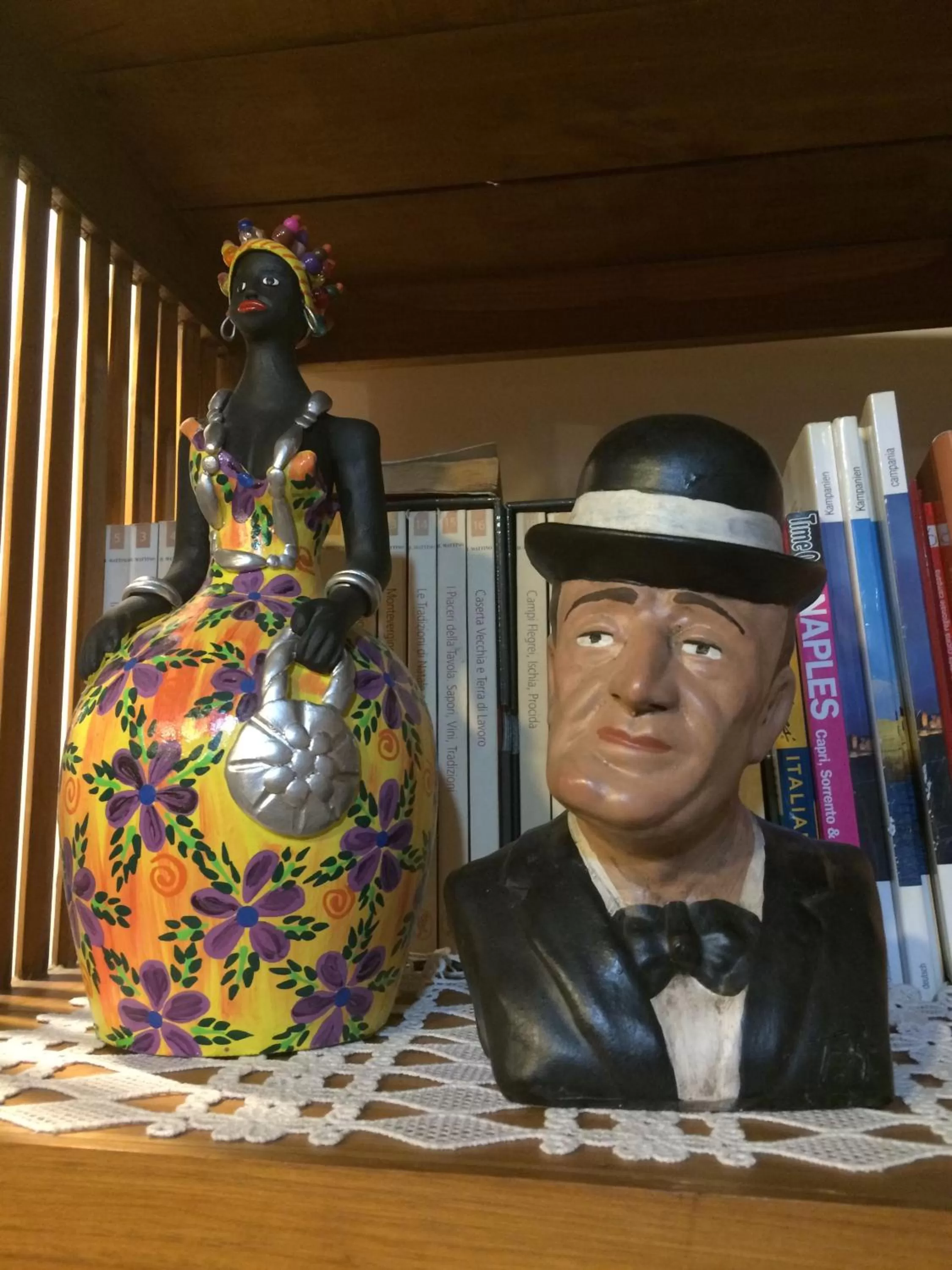 Living room in B&B Casamiranapoli