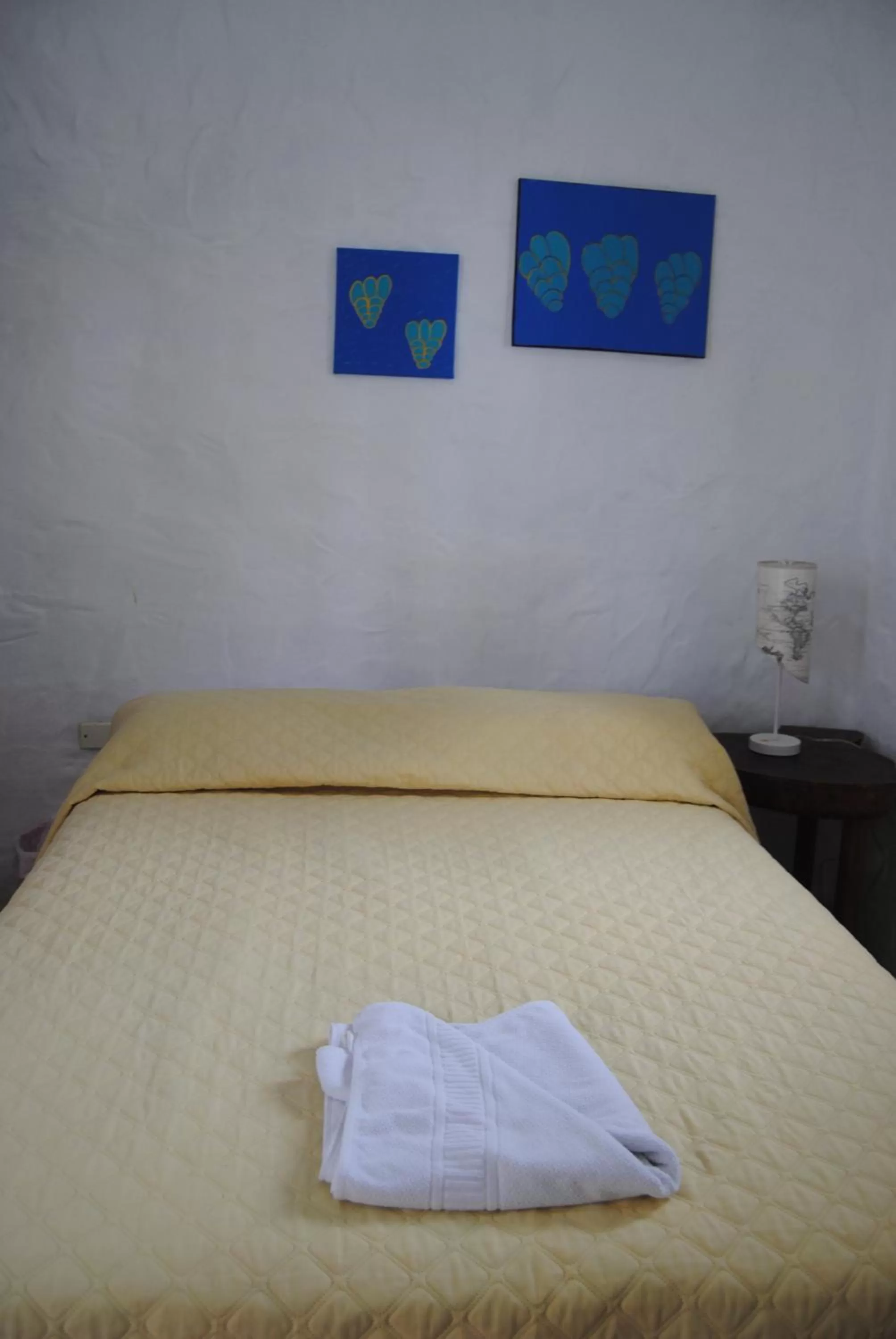 Bed in Hostal Galapagos by Bar de Beto
