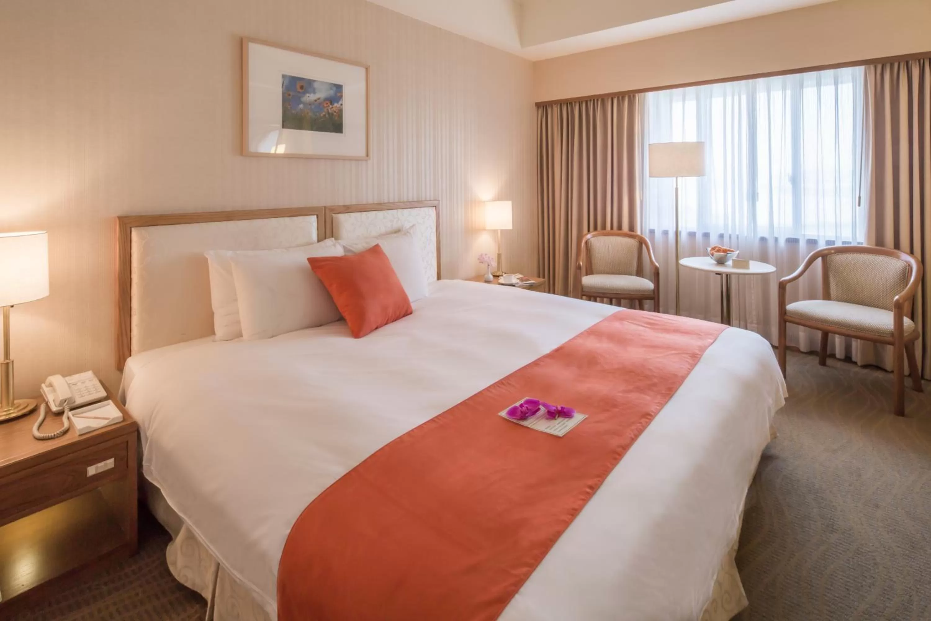 Photo of the whole room, Bed in Hotel Riverview Taipei