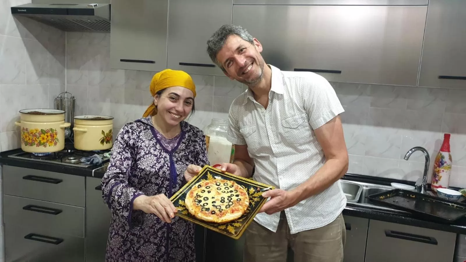 Staff, Kitchen/Kitchenette in Risqiro'z Ancient Boutique Hotel