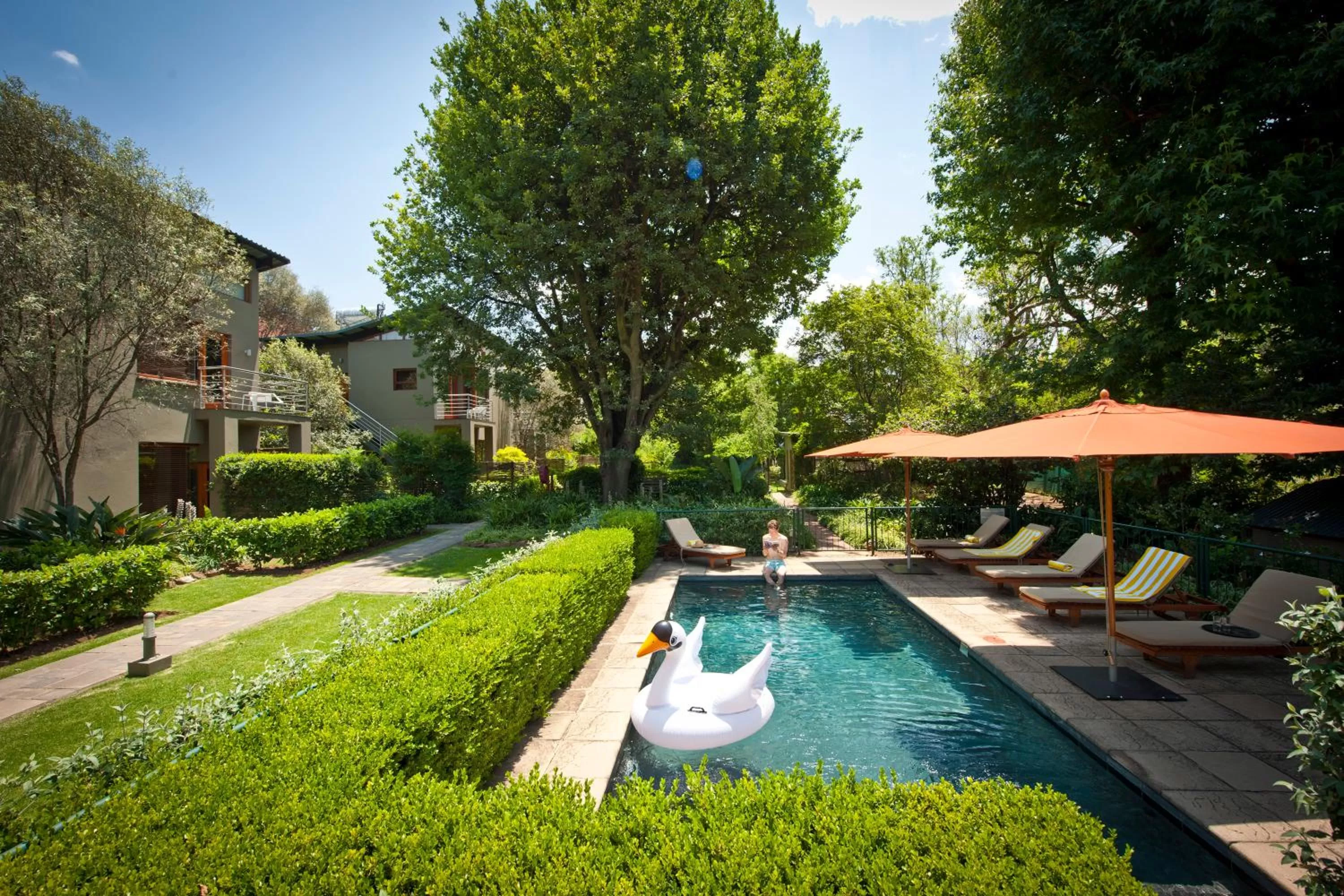 Garden in The Peech Hotel