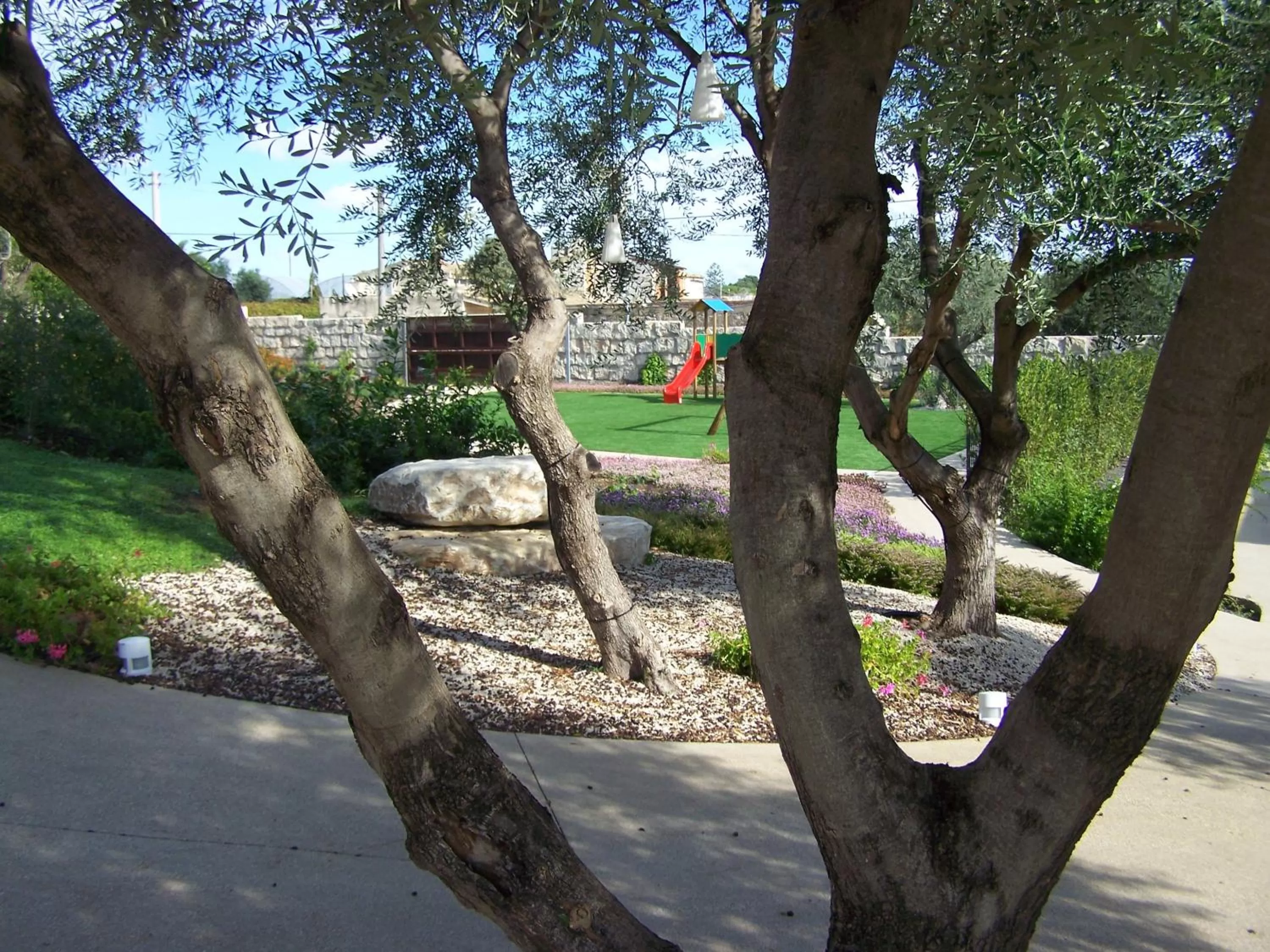 Children play ground in La Scibina