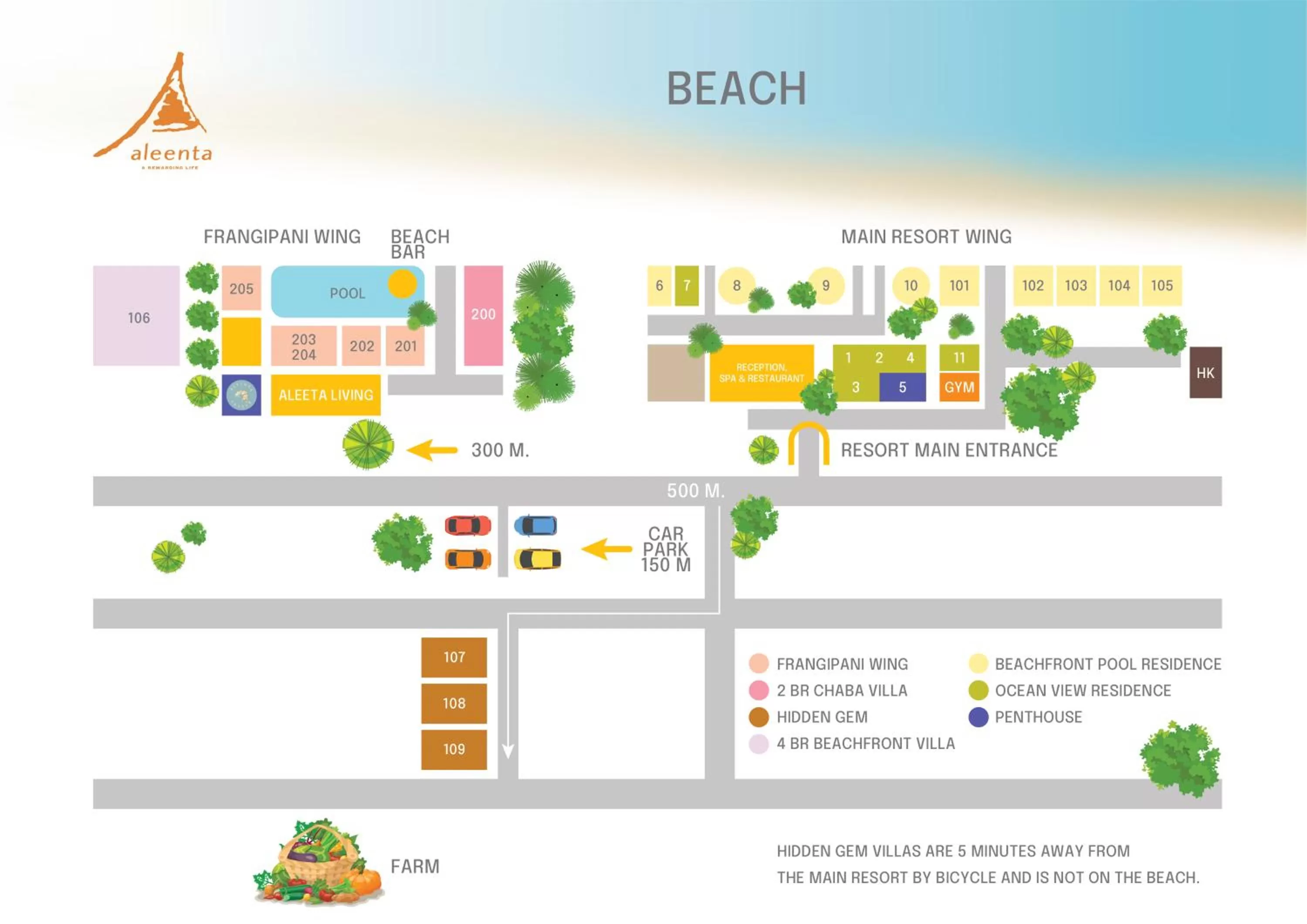 Property building, Floor Plan in Aleenta Resort and Spa, Hua Hin - Pranburi SHA Plus