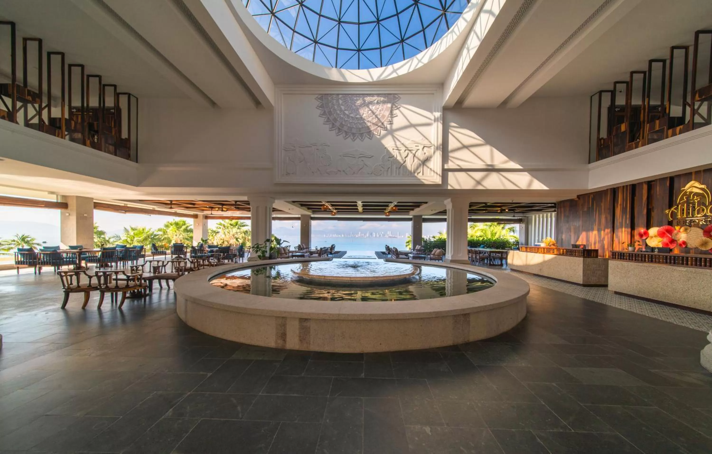Lobby or reception in Alibu Resort Nha Trang