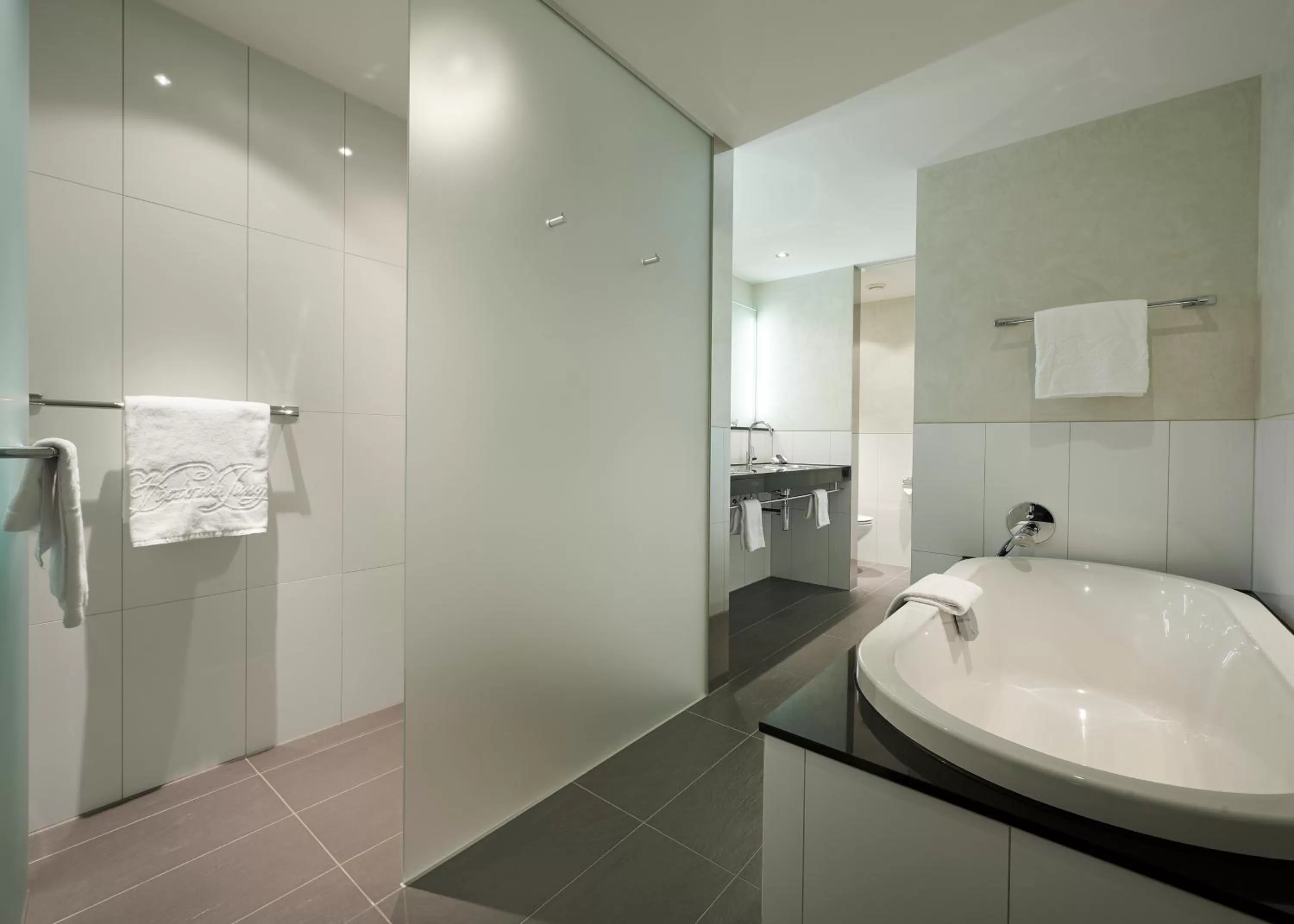 Bathroom in Victoria Jungfrau Grand Hotel & Spa