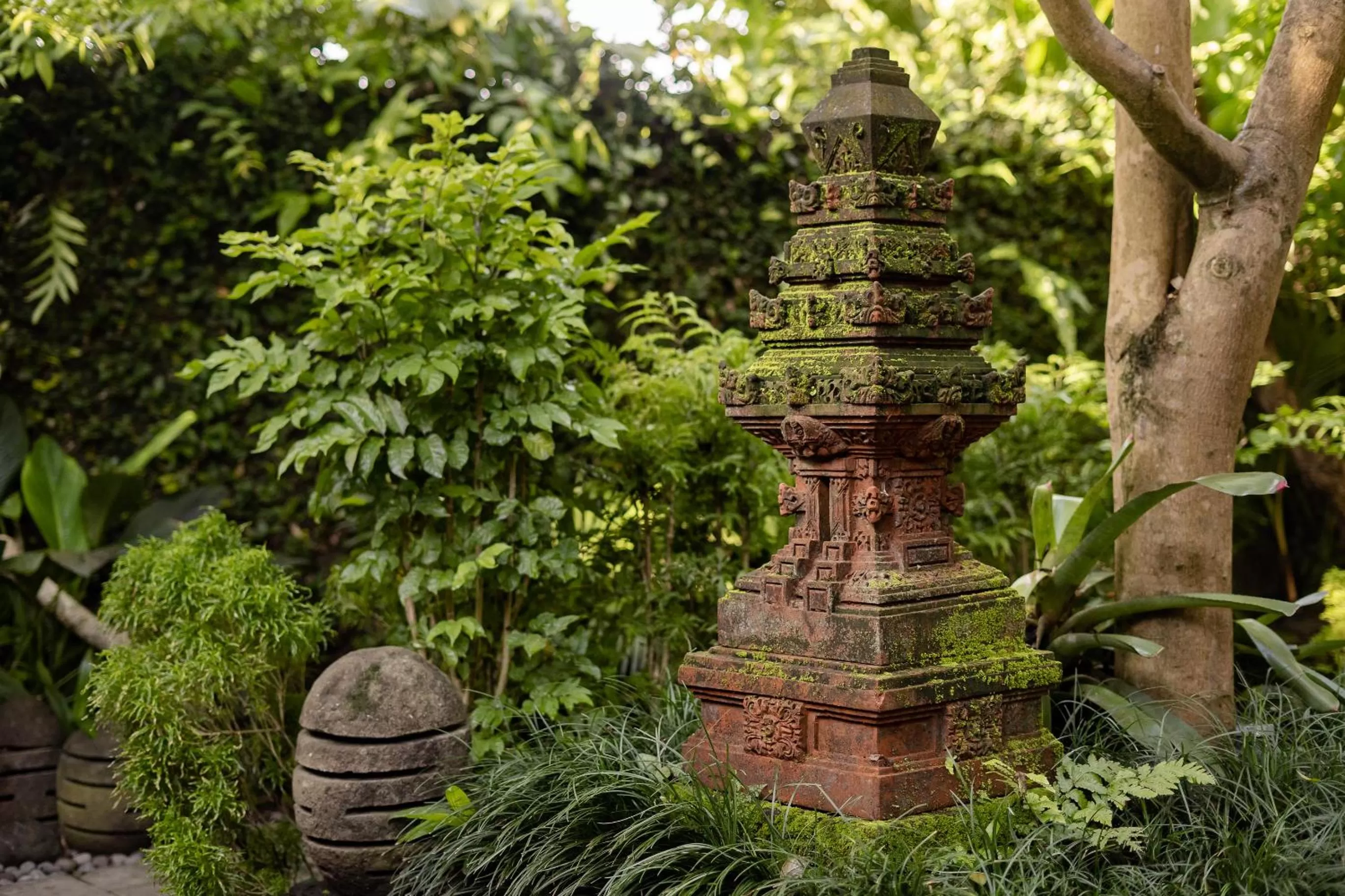 Garden in Kubu Rama Ubud Cottage