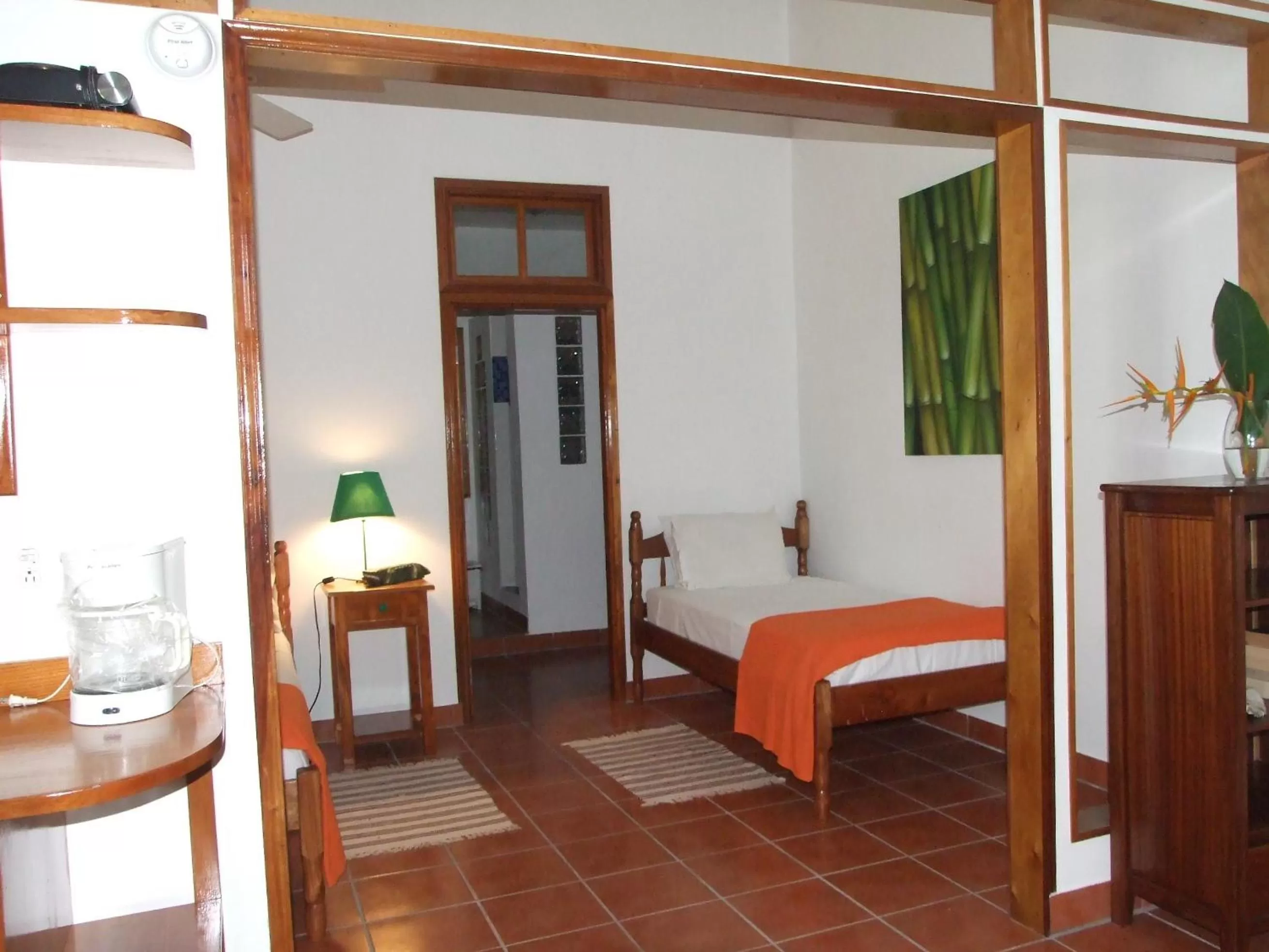 Bed in BlueBelize B&B