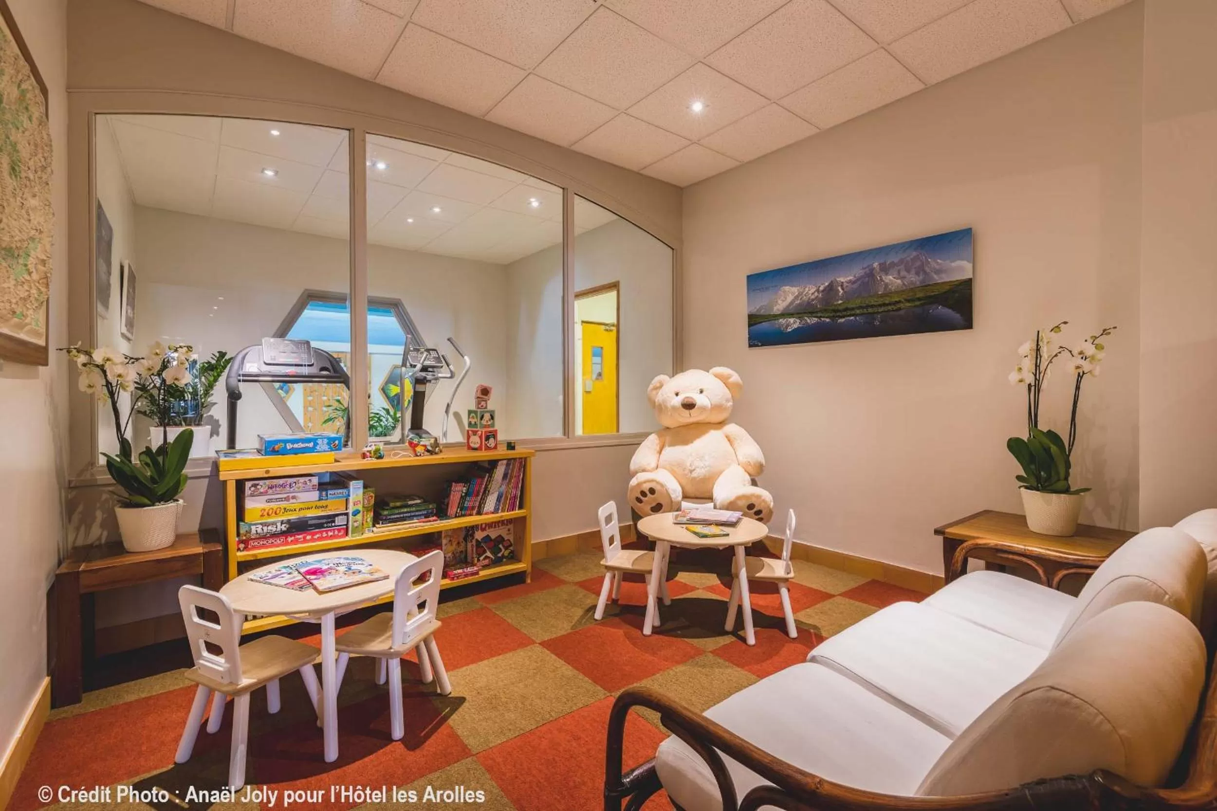 Winter in Hotel Les Arolles