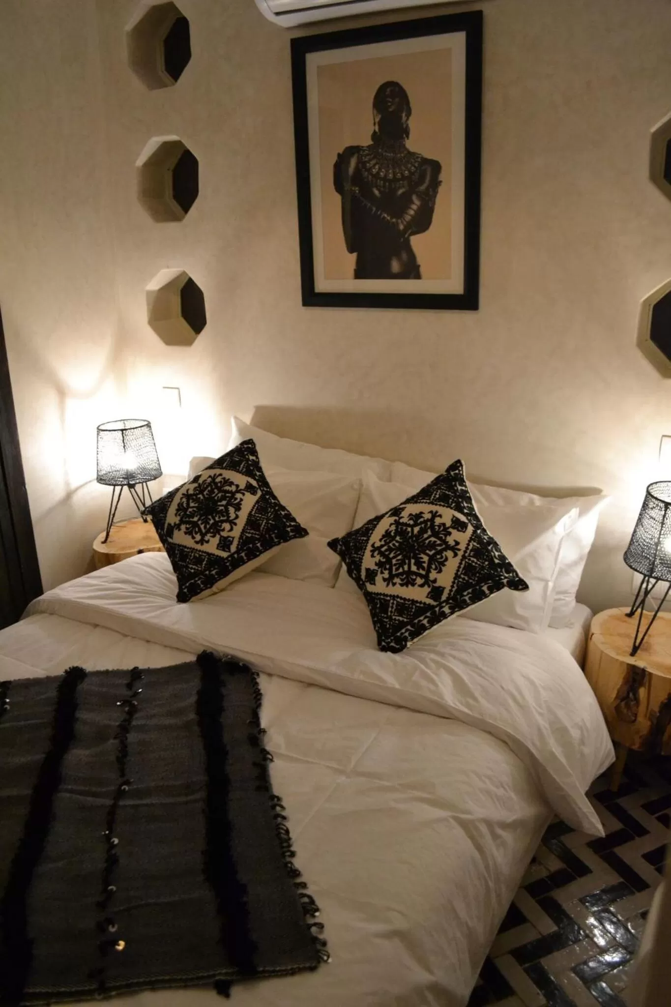 Bed in Riad Beata Bed & Breakfast