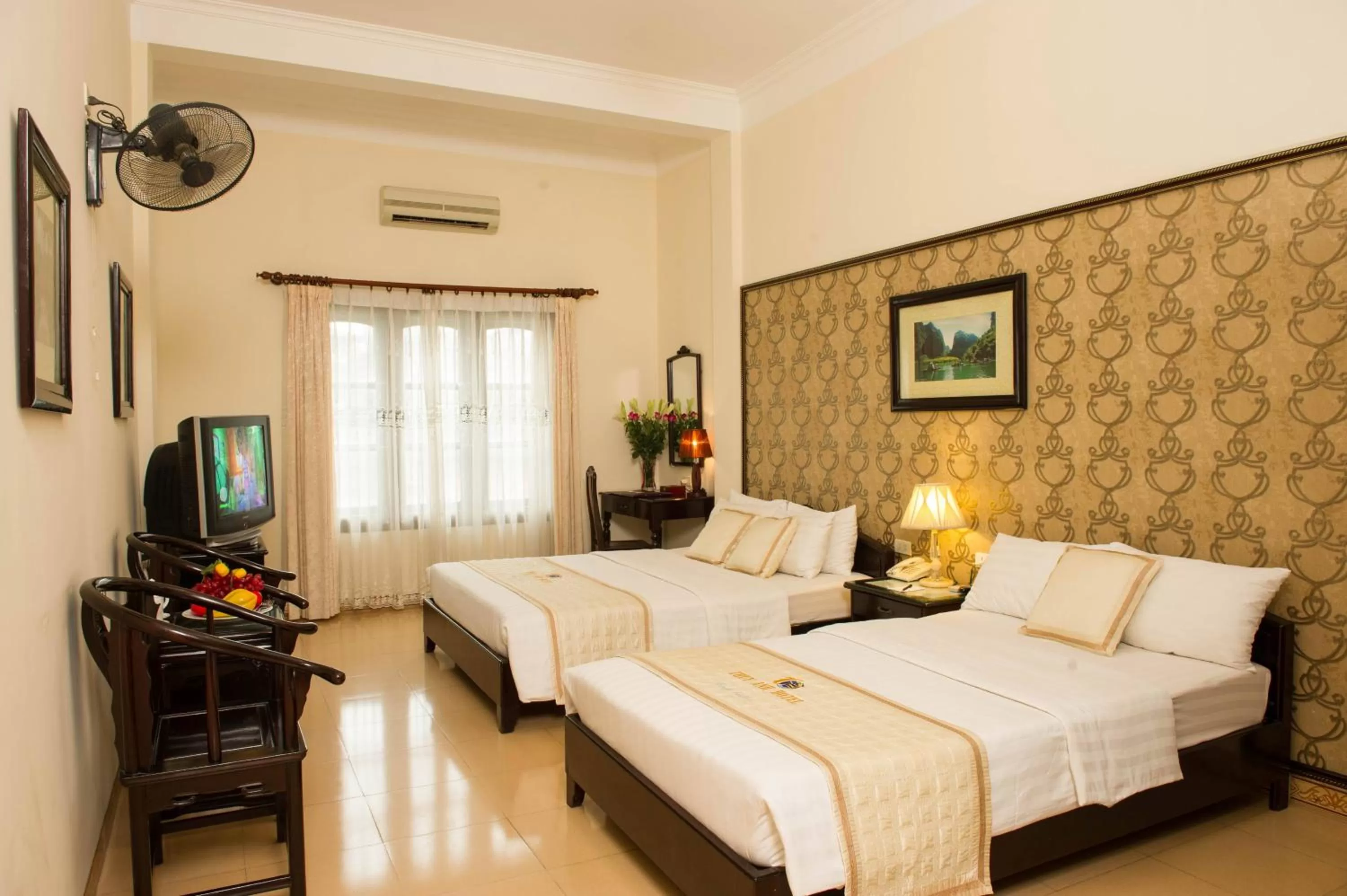 Bed in Thuy Anh Hotel