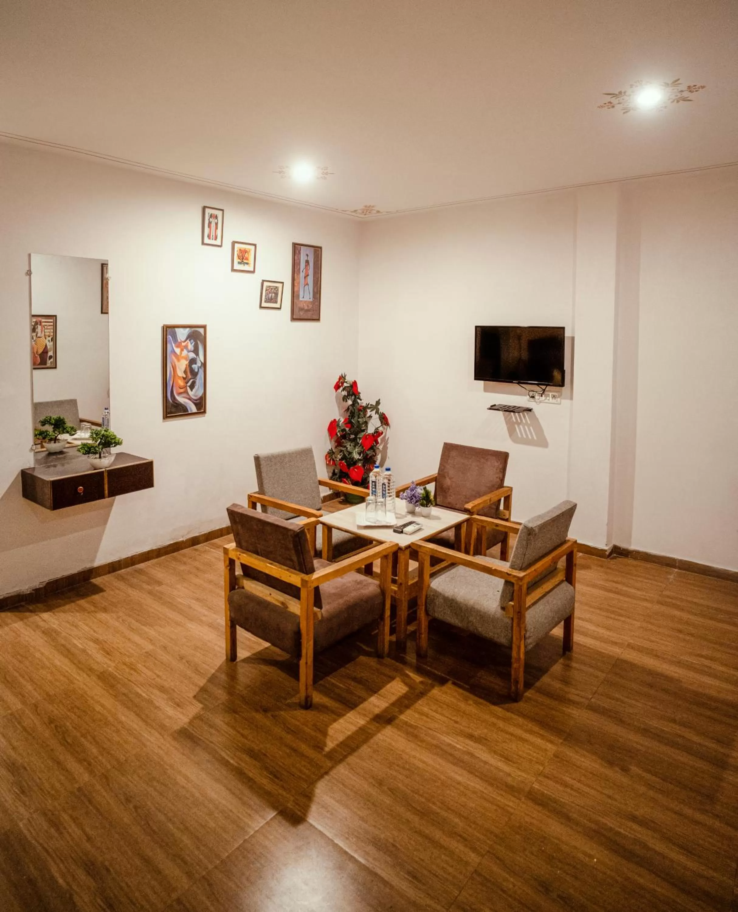 Seating area in Tripli Hotels Arunoday Palace