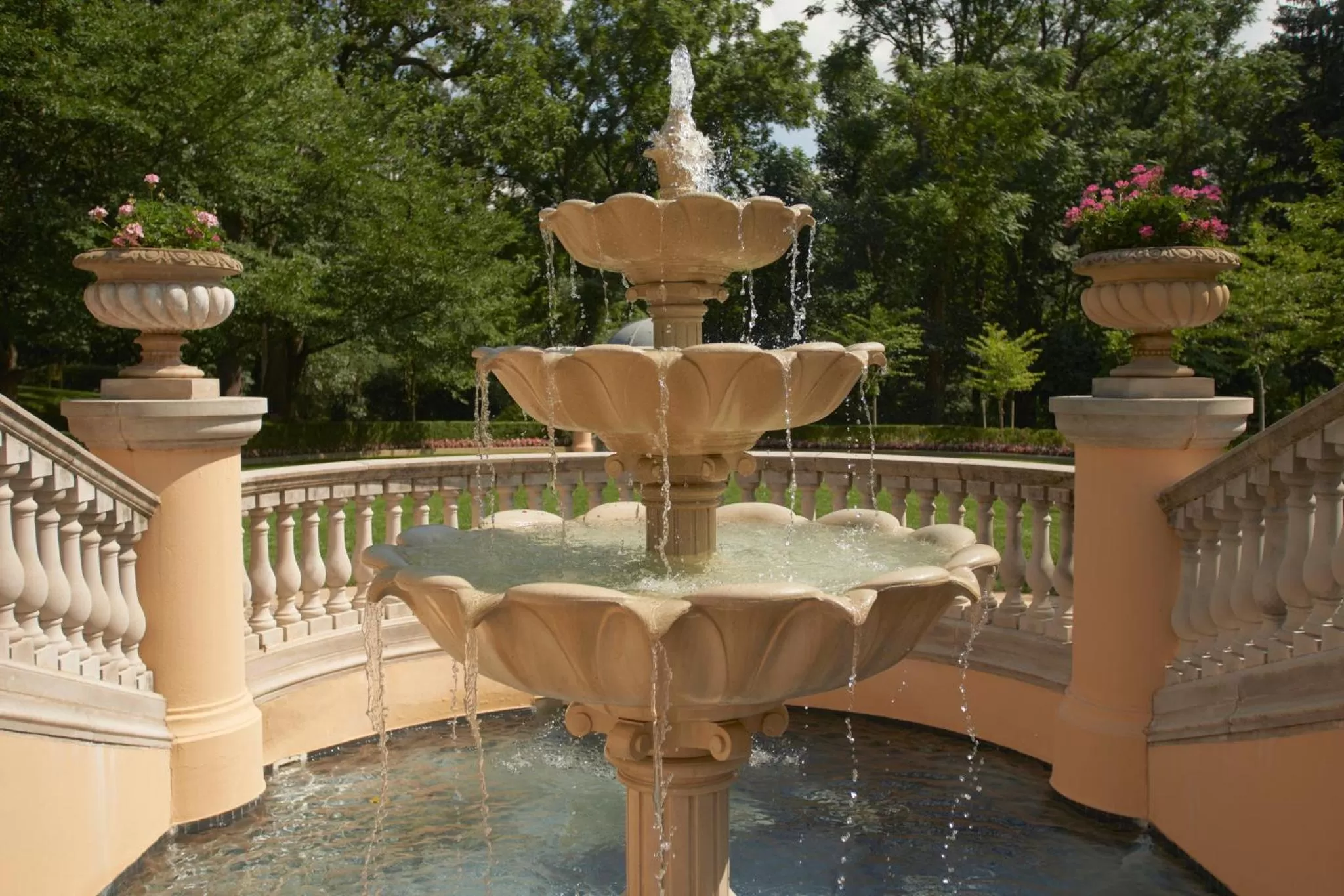 Property building in Omni Shoreham Hotel