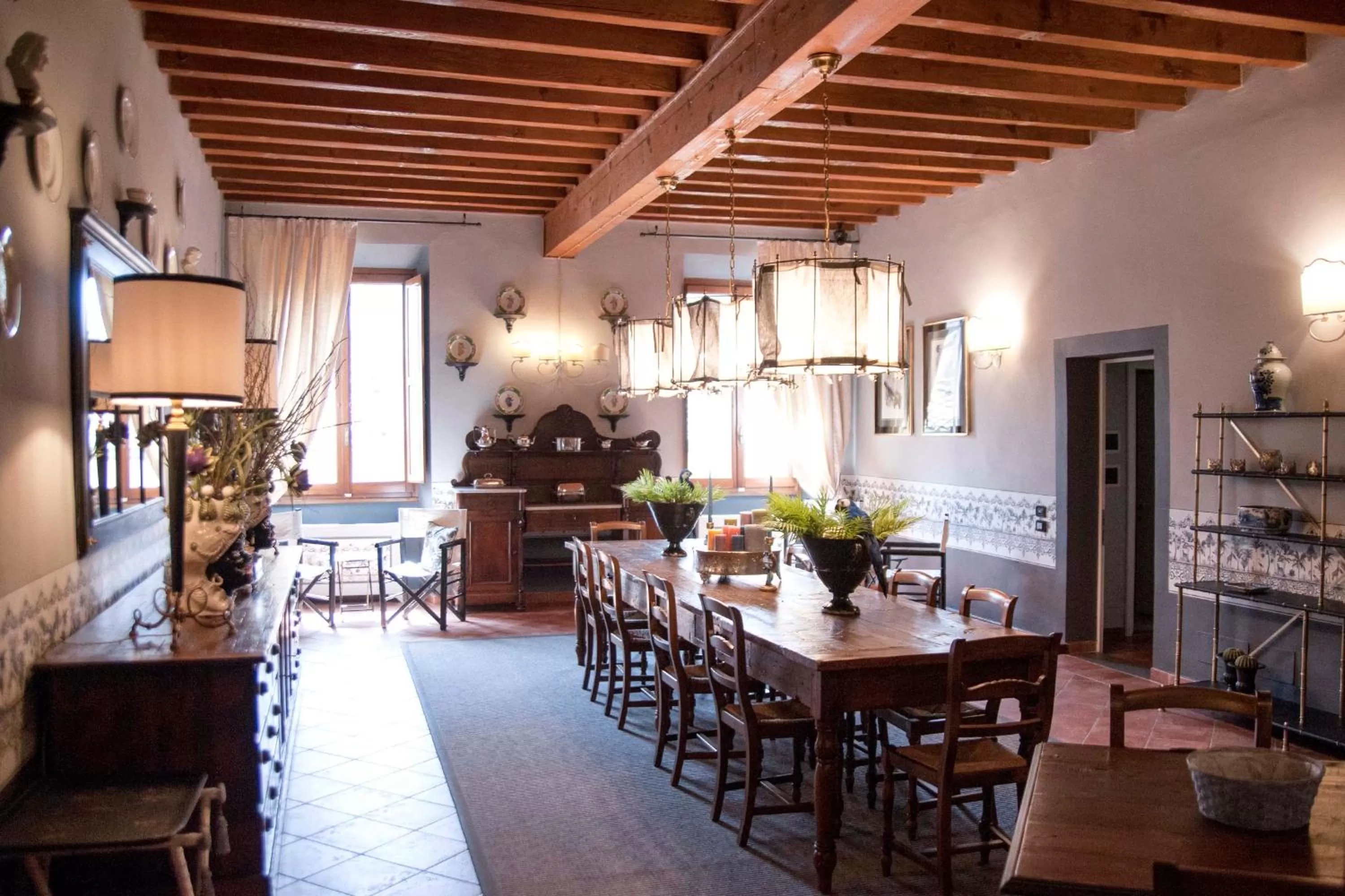 Communal lounge/ TV room in Antica Dimora De' Benci